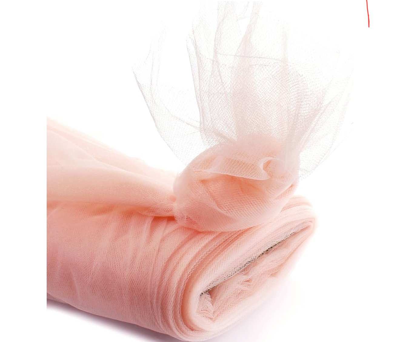 Champayne fabric Tulle Roll 54 Inch by 40 Yards (120 ft)
