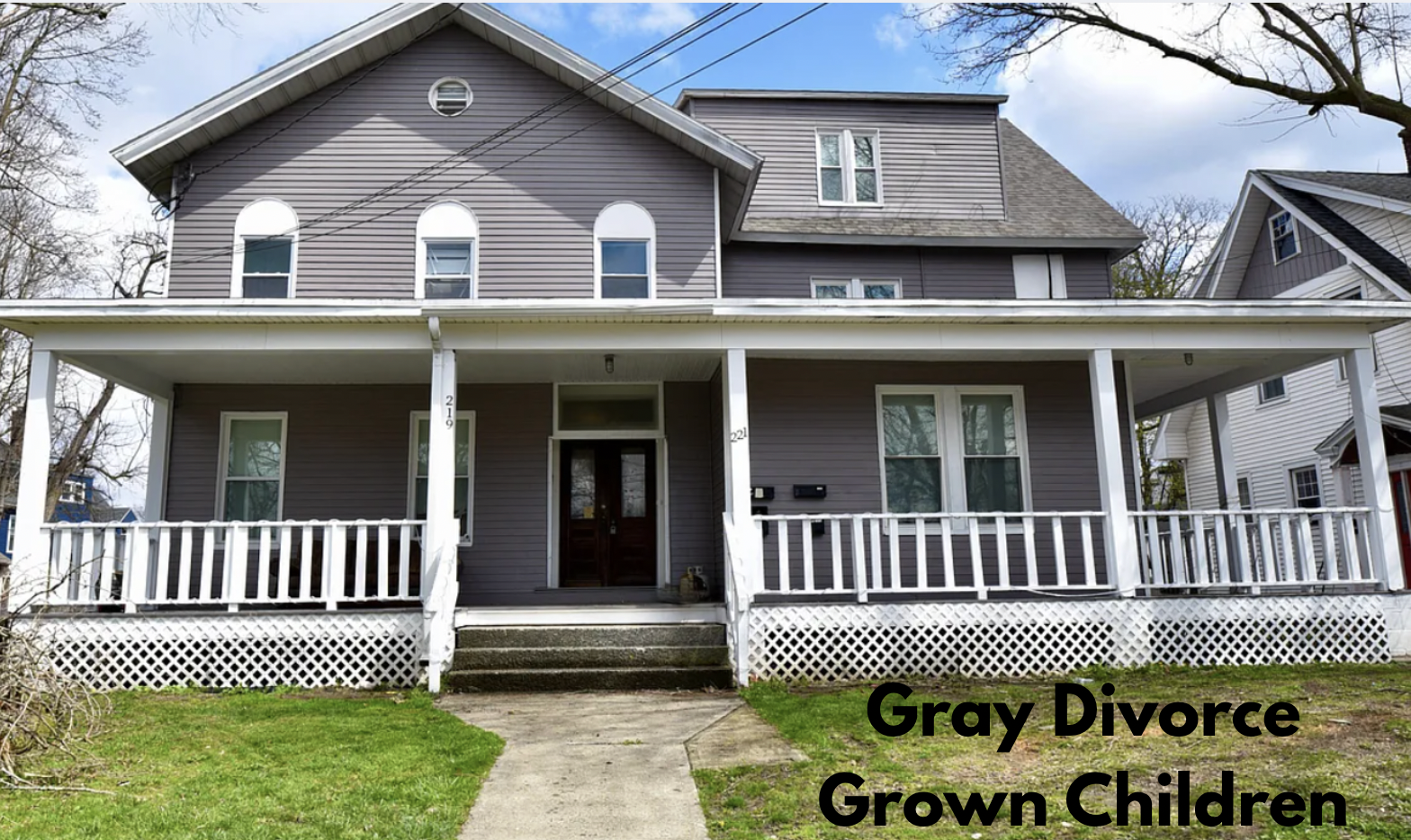 Gray Divorce,      Grown Children