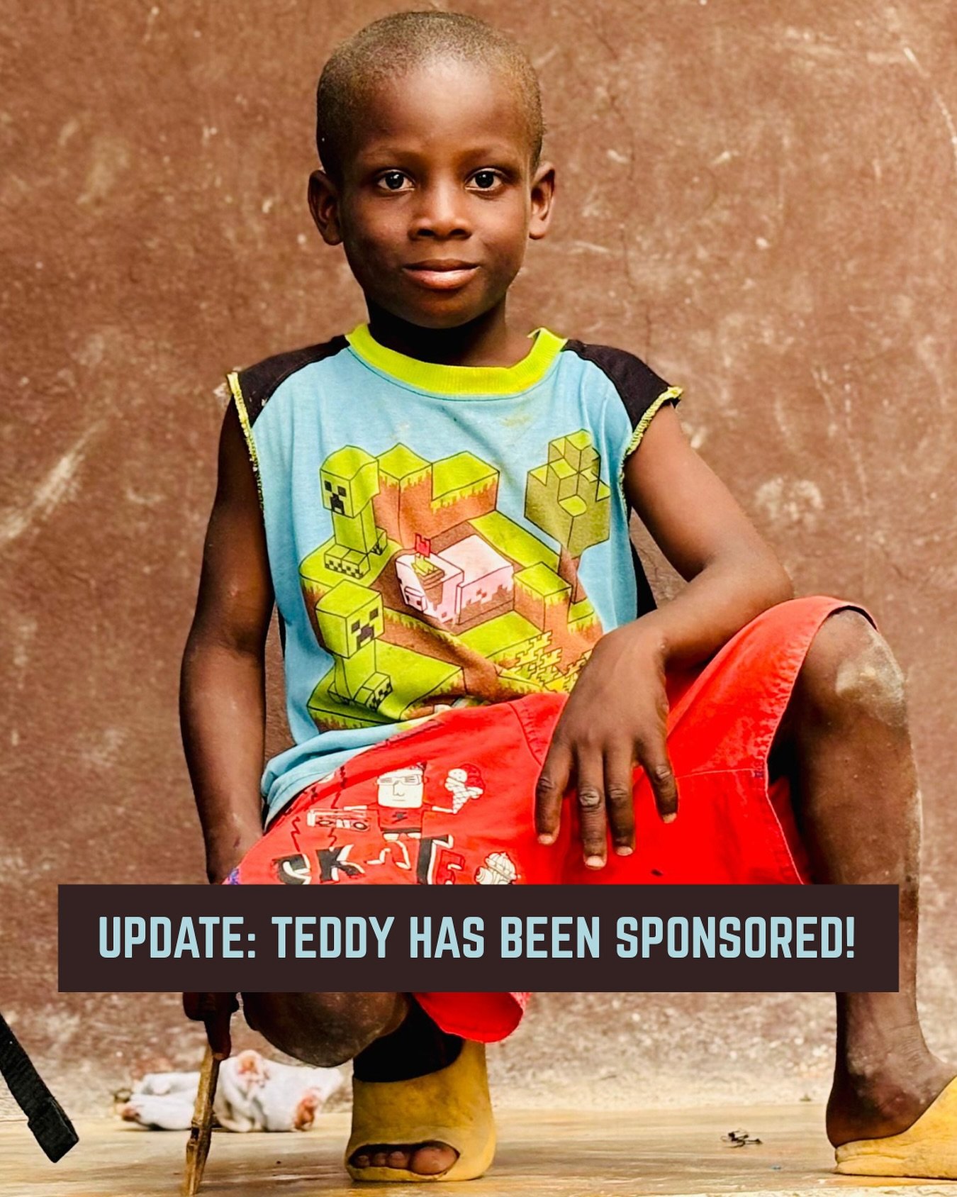 Great news HBM family, God answered prayer today for our friend Teddy! We thank you and we thank God for answered prayers, because of sponsors like you Teddy can go back to school. Let&rsquo;s Go! 

#livingthedifference #HaitiBibleMission #Letsgo