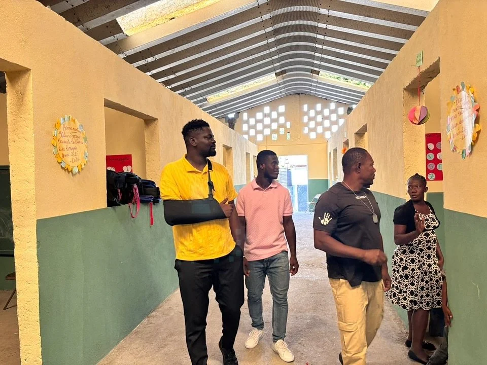 We&rsquo;re so thankful to share that our brother Pascal is back home in J&eacute;r&eacute;mie! 

After spending the last few months out of the country for a major arm surgery and recovery, God has restored him and brought him safely back to us. Yest