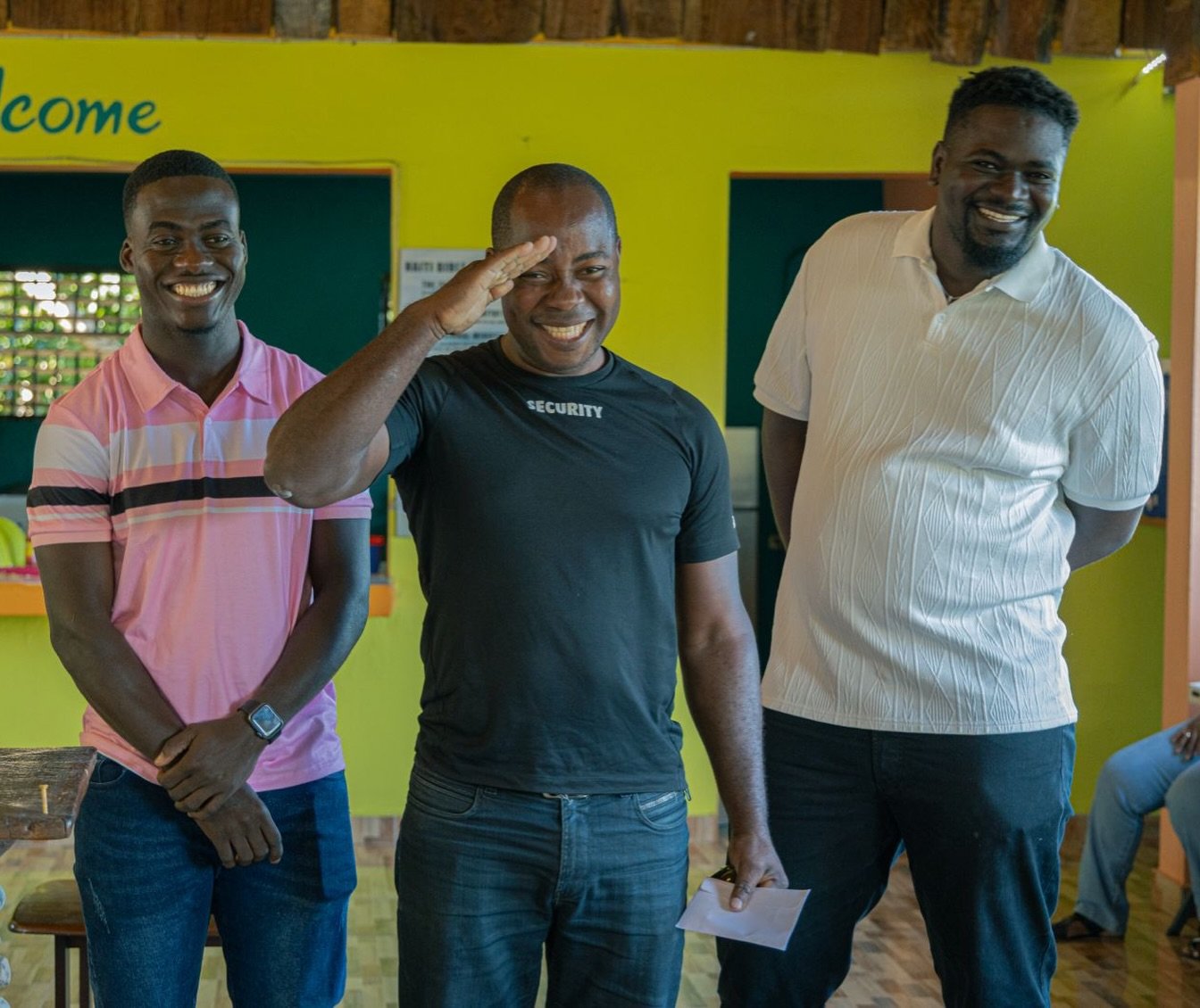 At Haiti Bible Mission, we are so grateful for our team. Our employees show up with faithful hearts, ready to serve, ready to love, and ready to help others every single day.

This month, we want to honor:
Jos&eacute;, our chef of staff for the secur