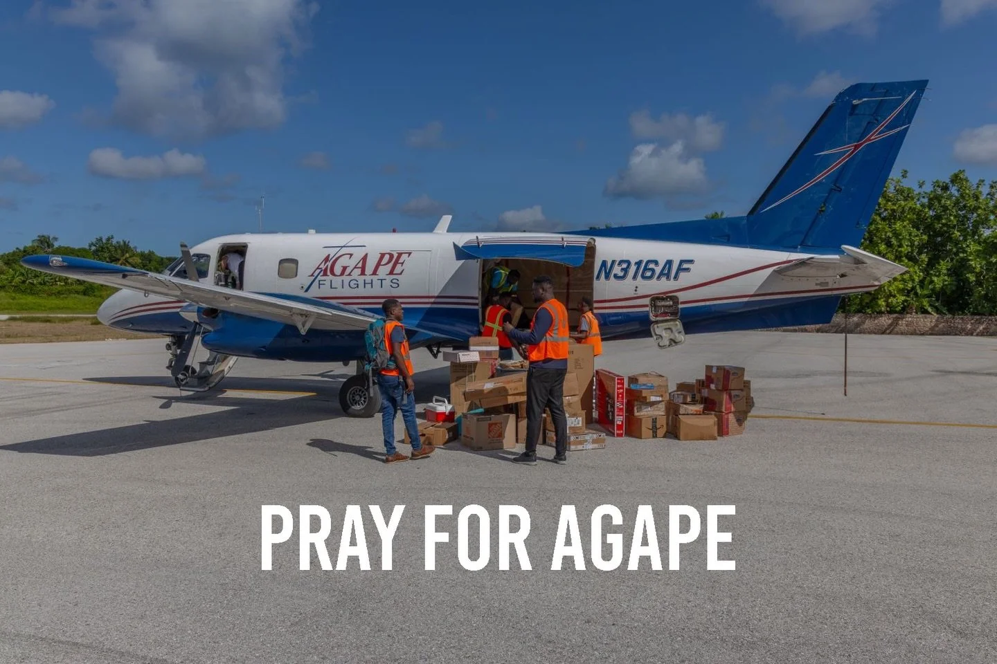 Prayer request for @agapeflights. Contact was lost with flight N316AF over Jeremie, Haiti yesterday afternoon. Currently, no additional information is available. Let's pray for the pilots and families during this uncertain time. 🙏🏽