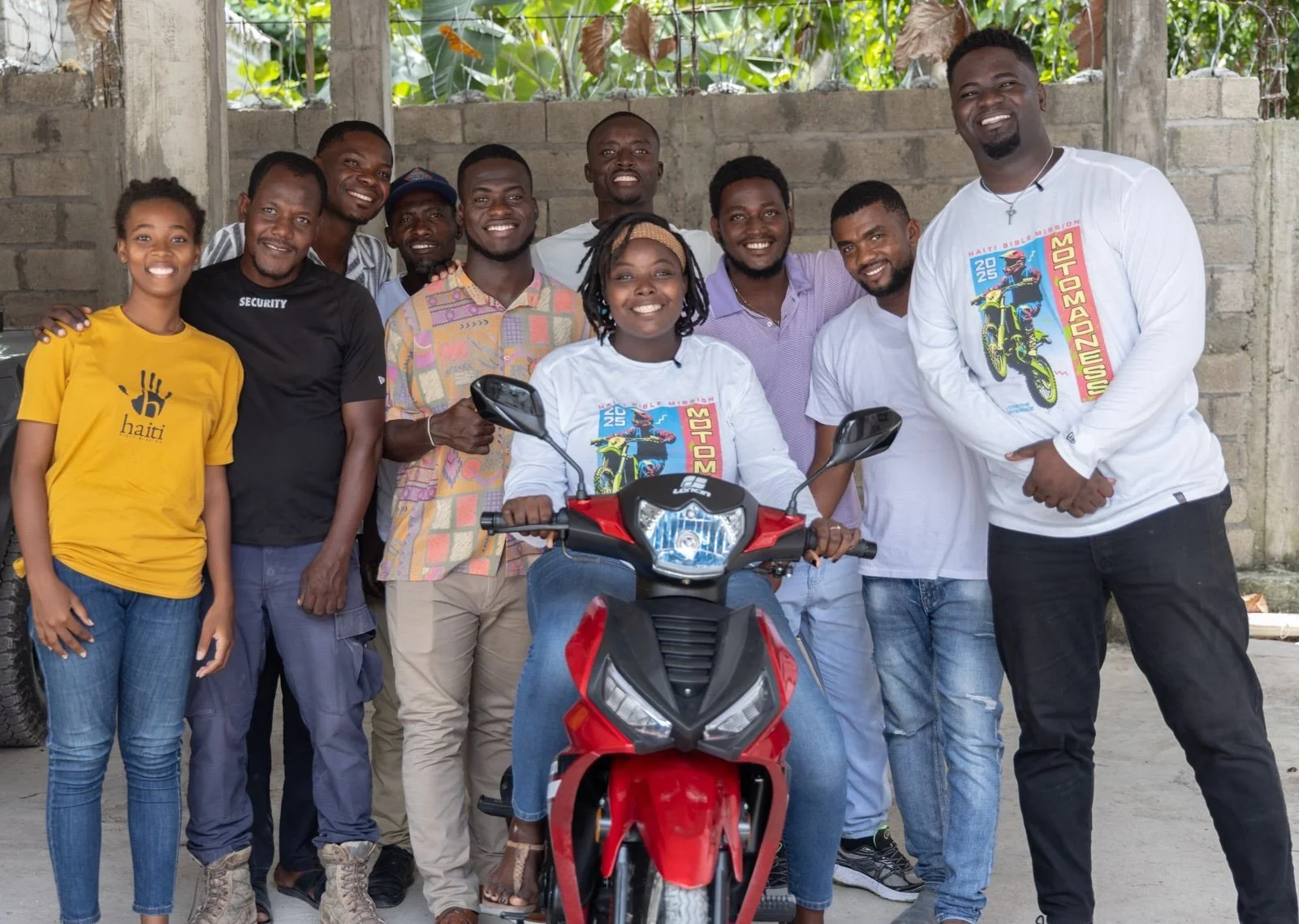 At Haiti Bible Mission, we believe that developing leaders means equipping them with more than knowledge, it means putting tools in their hands that empower them to serve others and make a lasting impact in their communities.

Through Moto Madness, w