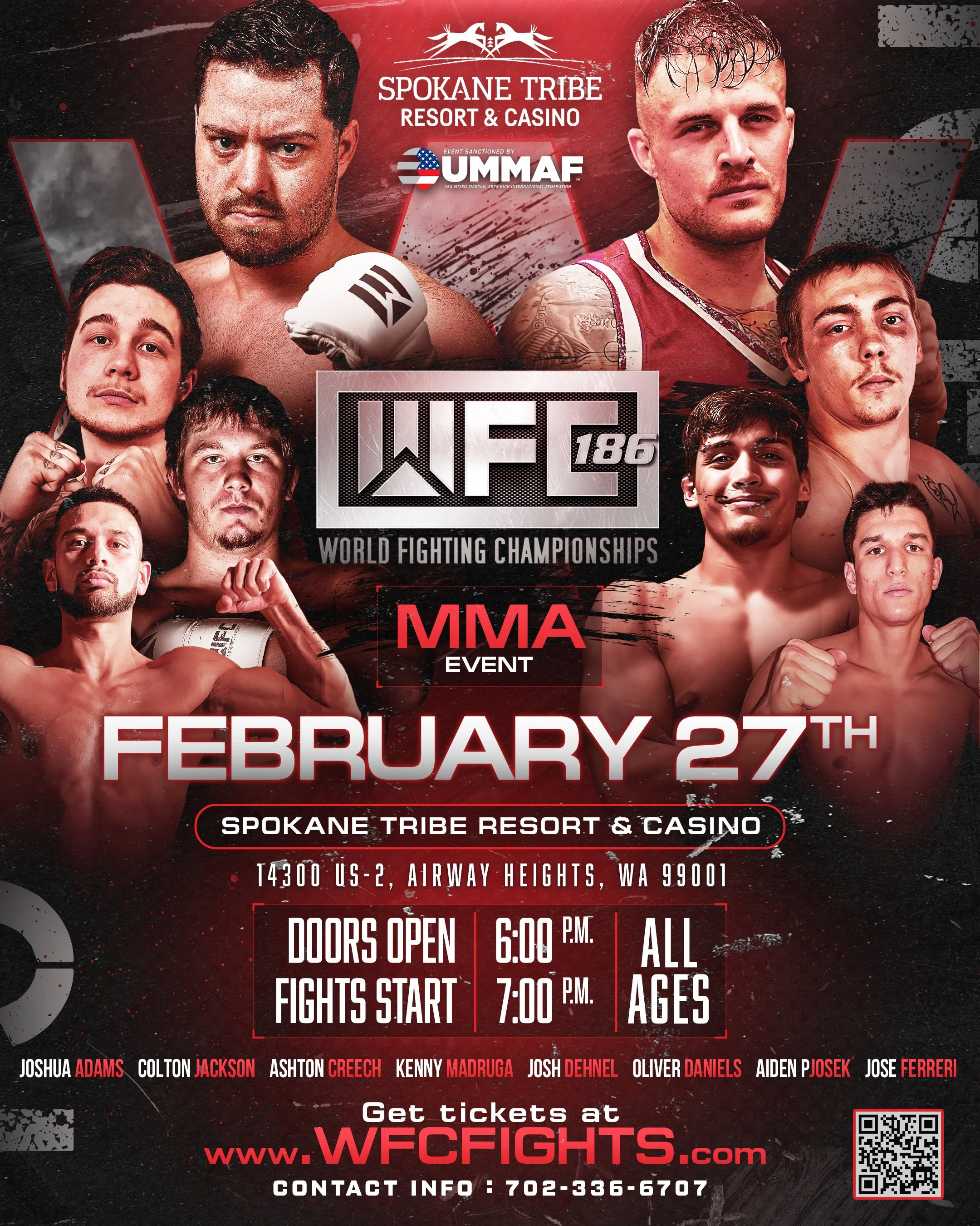 WFC 186 - SPOKANE TRIBE CASINO