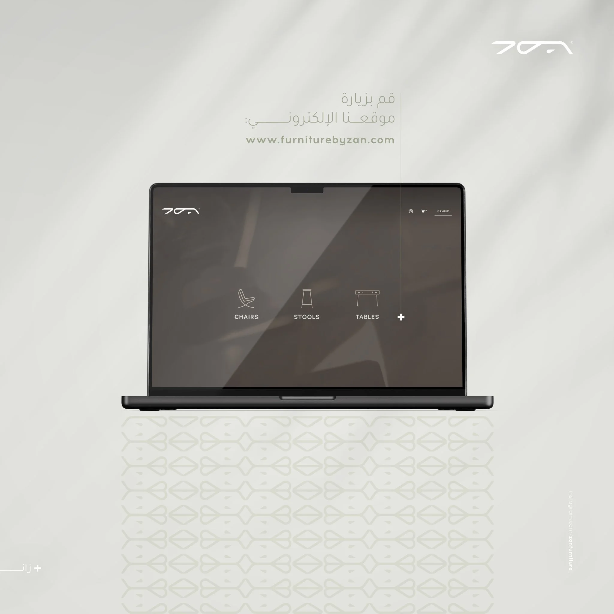 زيـــــــــارة
.
.
.
Order yours now!
Tel/Whatsapp: +962 790777265

+ Contact@furniturebyzan.com

#furniture #interiordesign #architecture #modern #simple #home #house #restaurants #style #bed #chair #commode #table #sofa #stool #indoor #outdoor