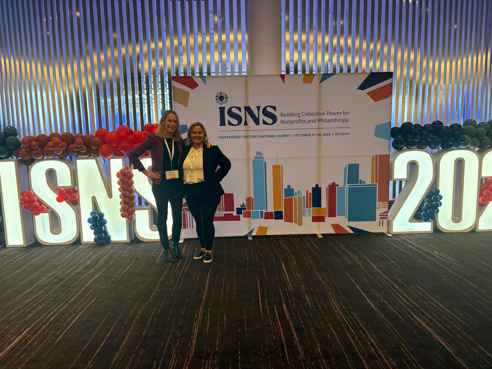 We were honored to attend the Independent Sector Conference in October, specifically the &quot;Service Years as a Workforce Strategy: Building Bridging Skills&quot; with CEO Maureen Eccleston. 
As an organization that previously had a service year co