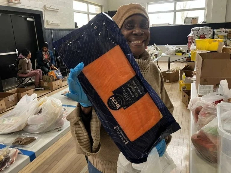 Boston LLF collaboration in action! 🙌 We love seeing our participants teaming up to support each other, this time to help donate seafood products! Tell me more 👇

Every year, Food for Free recovers thousands of pounds of high quality seafood produc