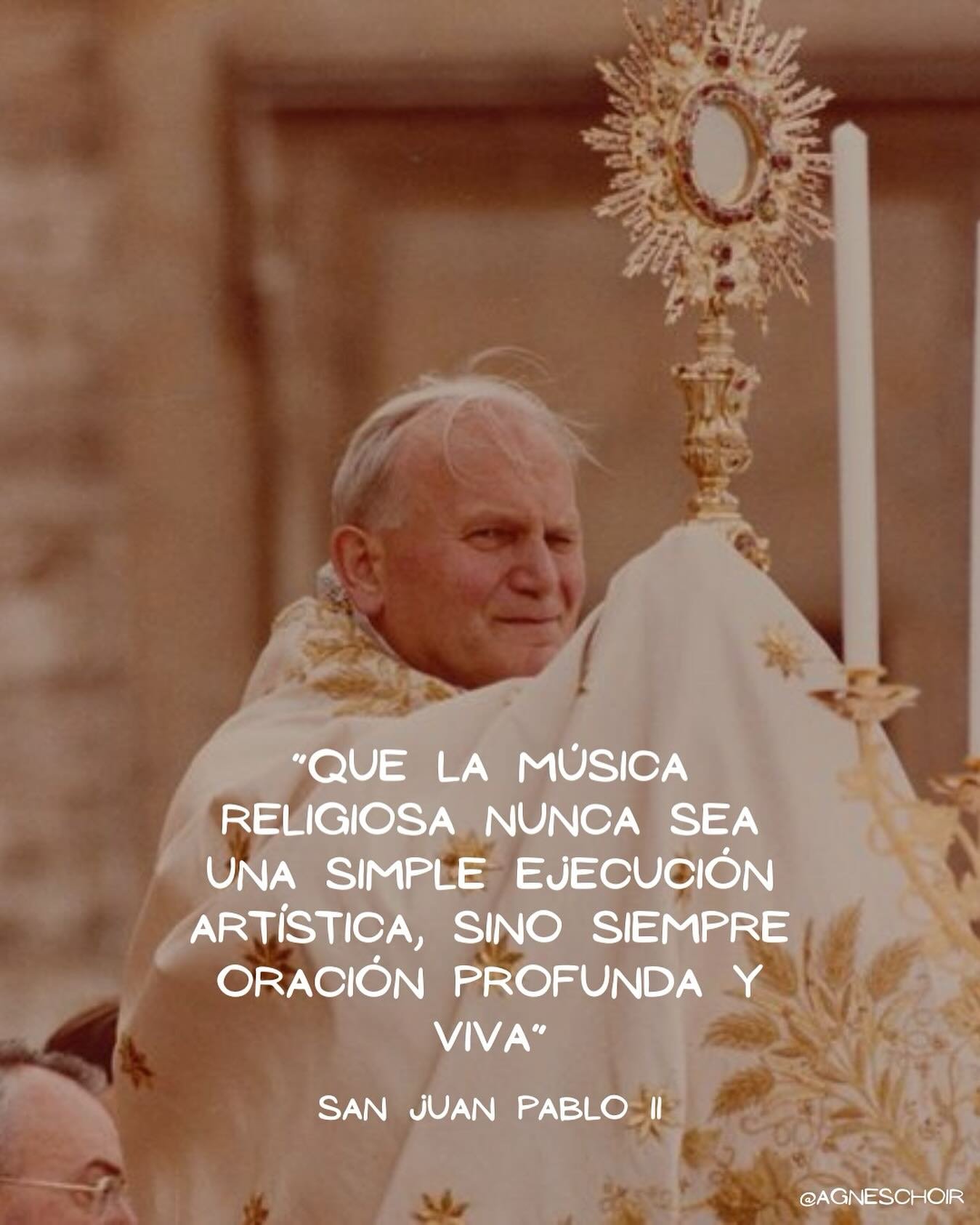 con cada palabra y acorde, le rezamos a jes&uacute;s🤍 cada nota una oraci&oacute;n que trasciende y comparte el amor de dios✨

#agneschoir #corocatolico #jovenescatolicos #jovenesdedios #sanjuanpabloii #feymusica #corodejovenes #miamicatholic #music