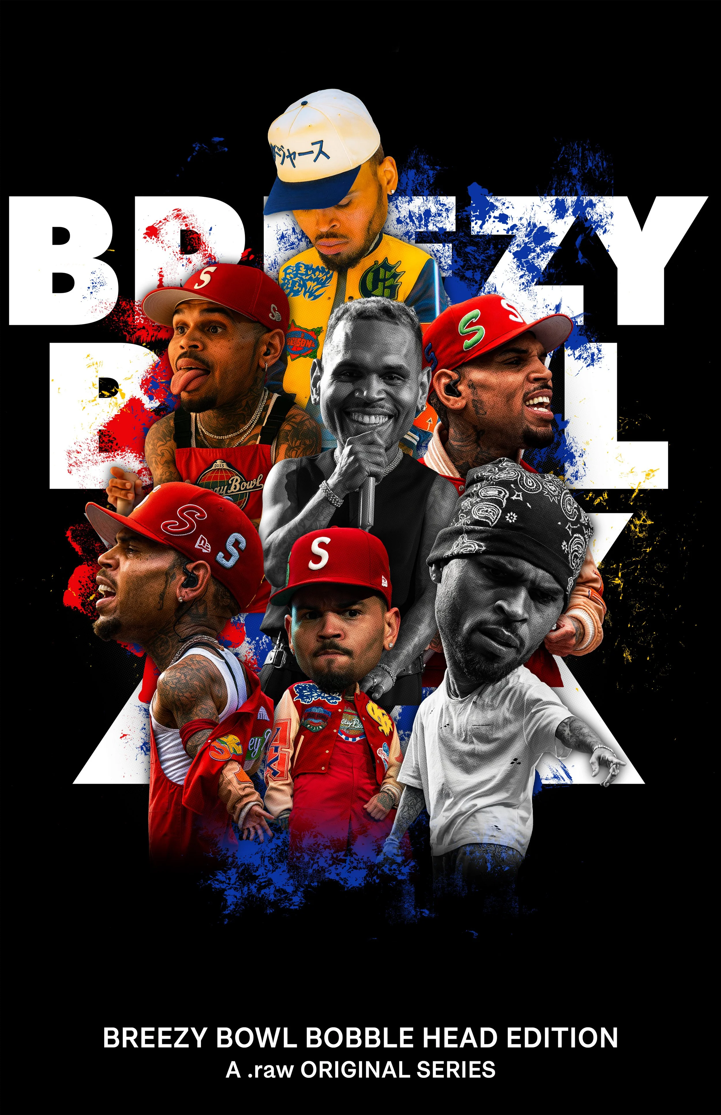 Breezy Bowl Bobble Head (Black)