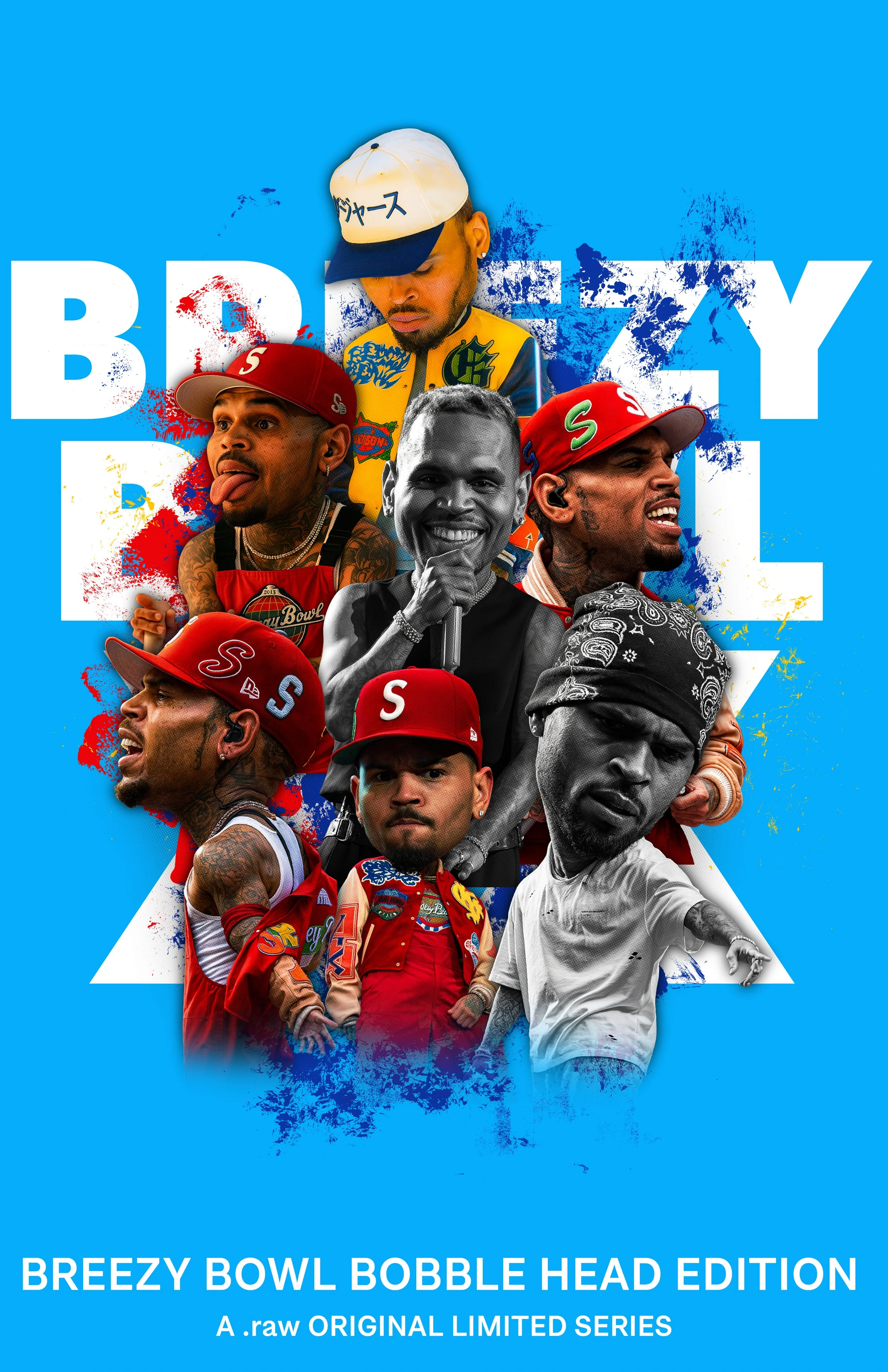 Breezy Bowl Bobble Head (Blue)