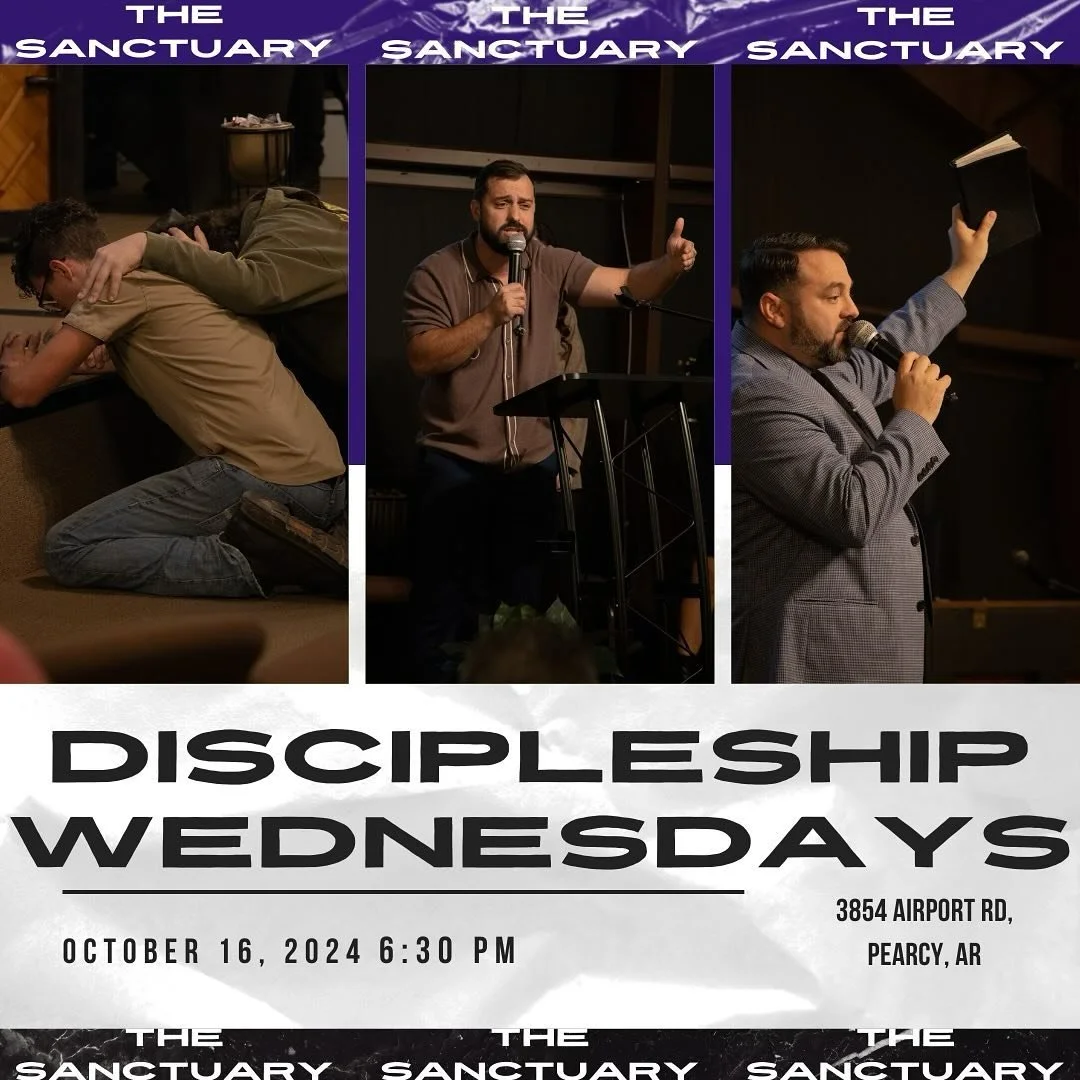 Join us tonight at The Sanctuary!!!
Discipleship classes for all ages begin at 6:30!
Can&rsquo;t wait to see you there!!