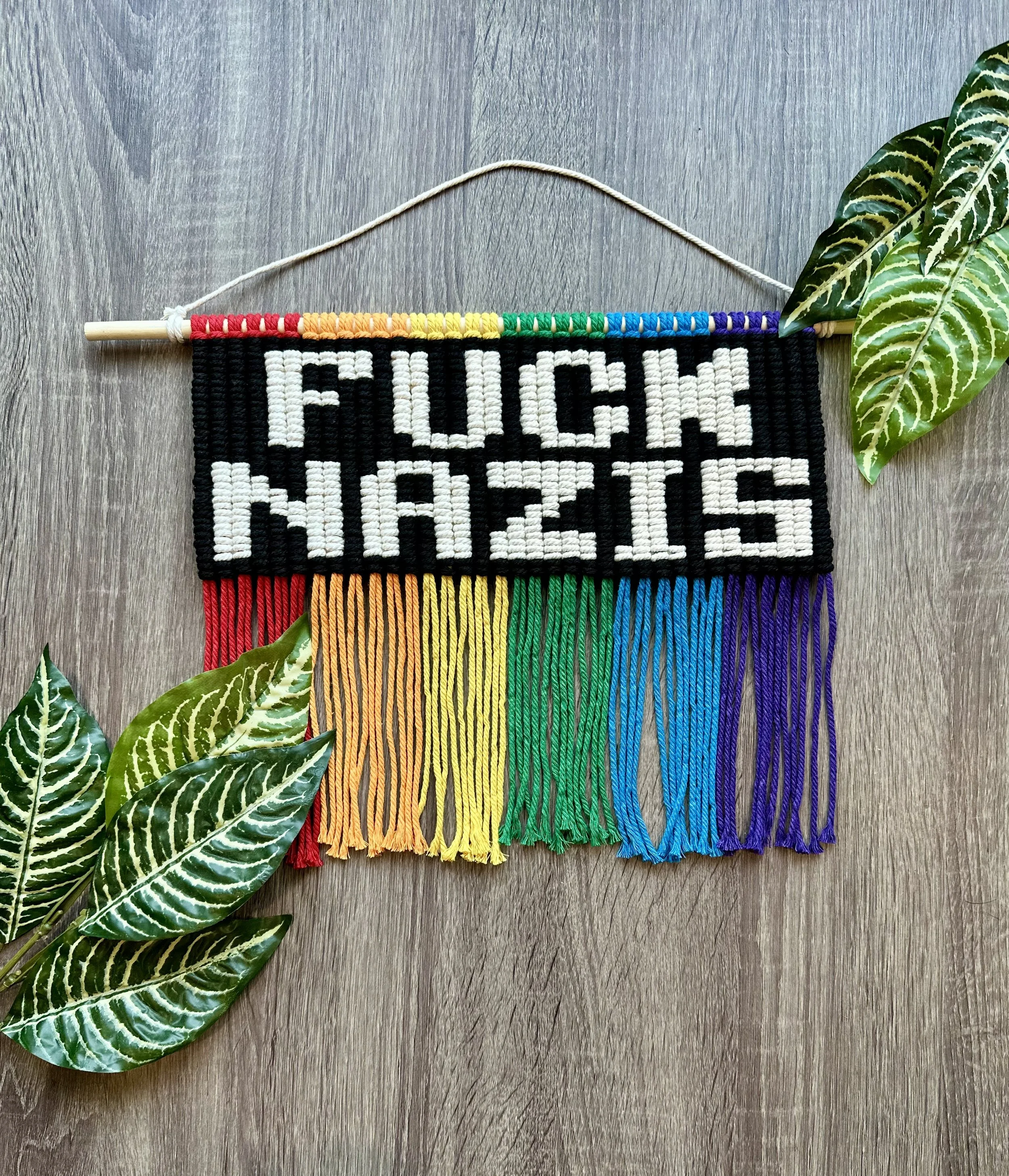 FUCK NAZIS TAPESTRY