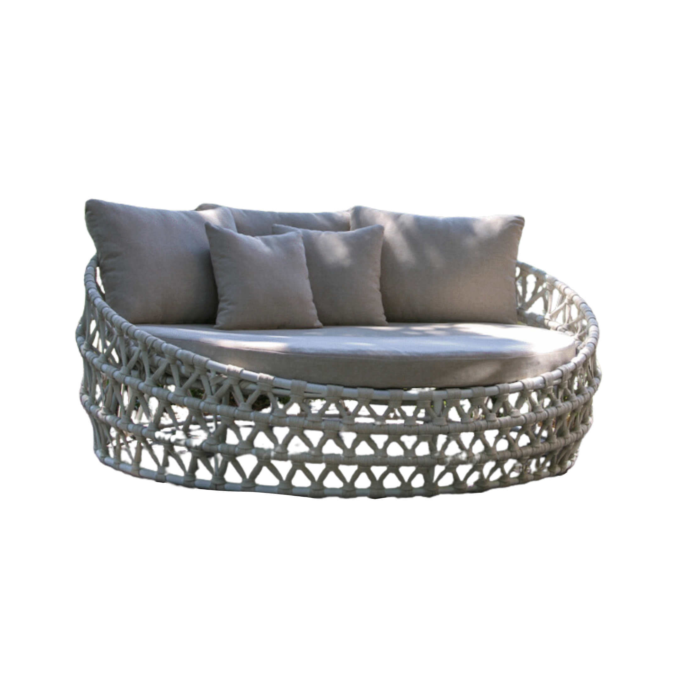 Linen White Rope Daybed