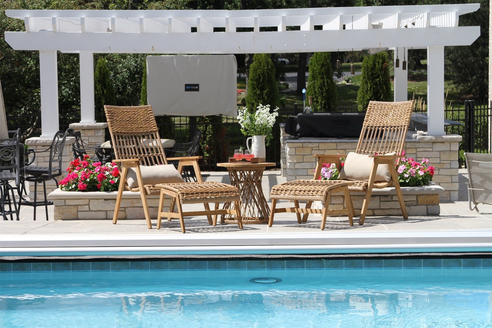 TNA2100-BH-Teak-and-Wicker-Bohemian-Accent-Table-with-Matching-TNA2155-BH-Lounger-and-TNA2160-BH-Ottoman 2.jpg