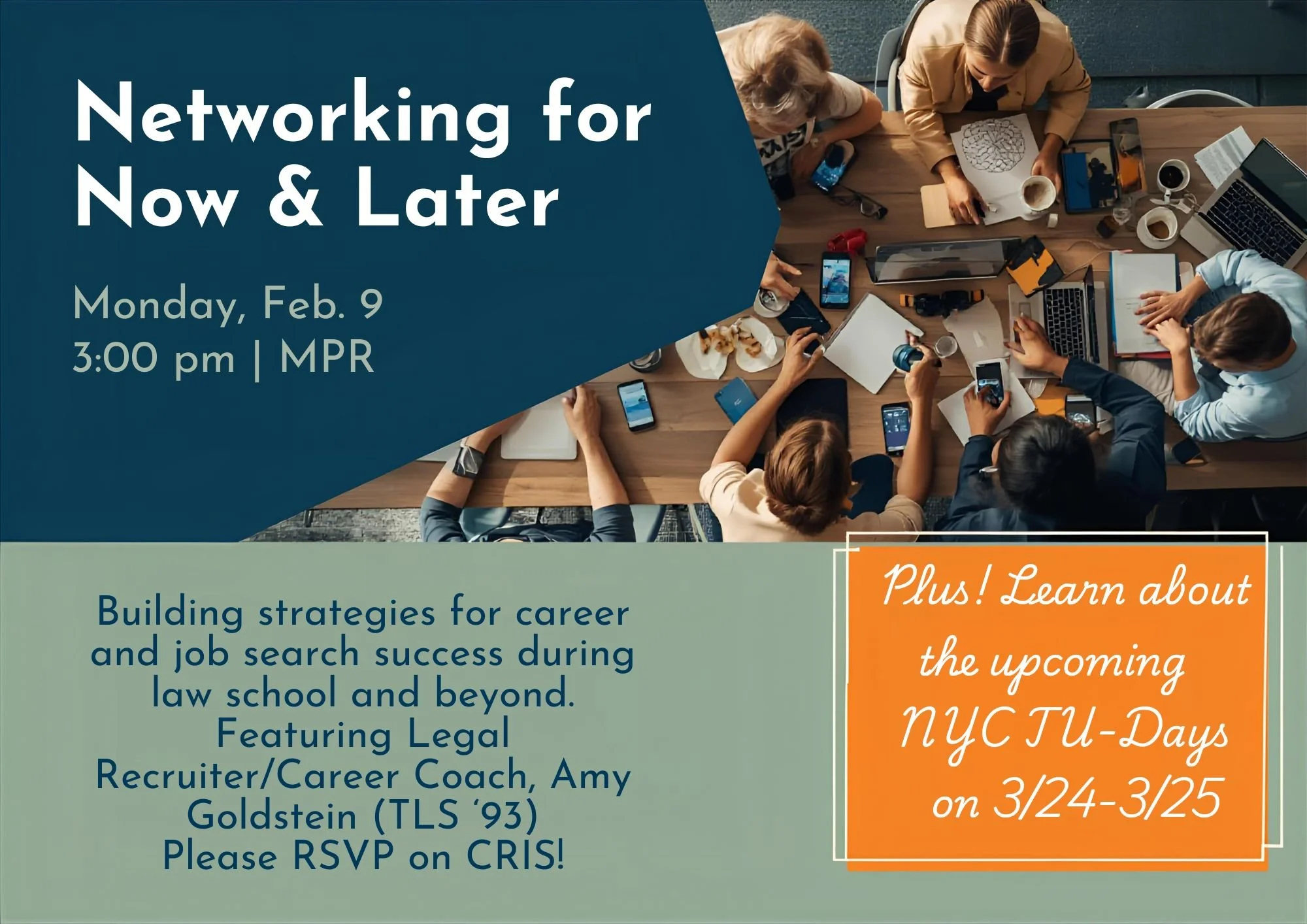 Networking for Now and Later