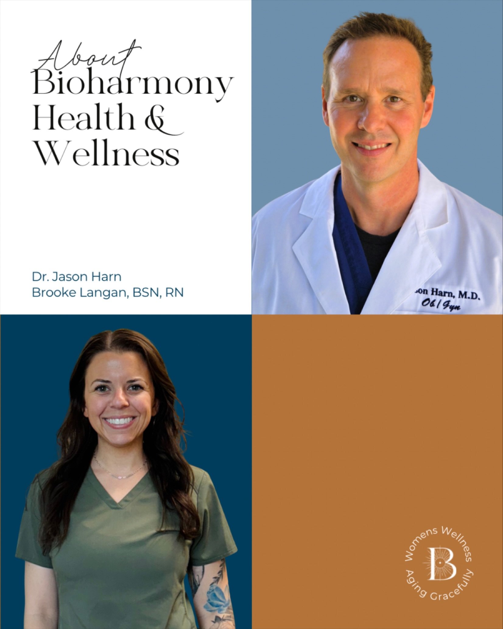 Meet who is behind @bioharmonywellness ! Dr. Harn &amp; Brooke help take care of all the amazing patients and truly enjoy helping women age not only gracefully.. but beautifully inside &amp; out. We are currently hoping to expand into the Celina/Pros
