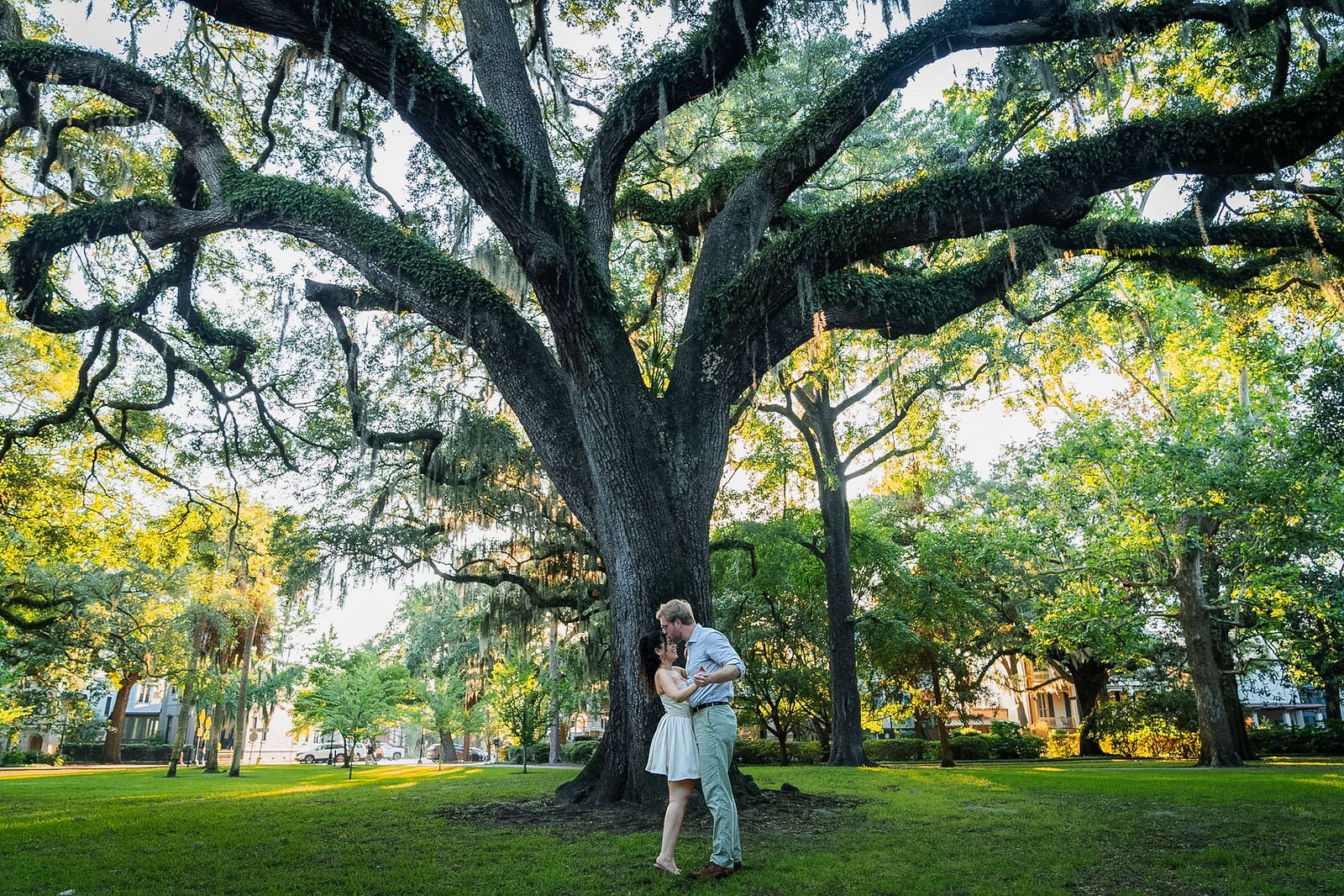 proposal engagement surprise forsyth park savannah ga photographer.jpeg