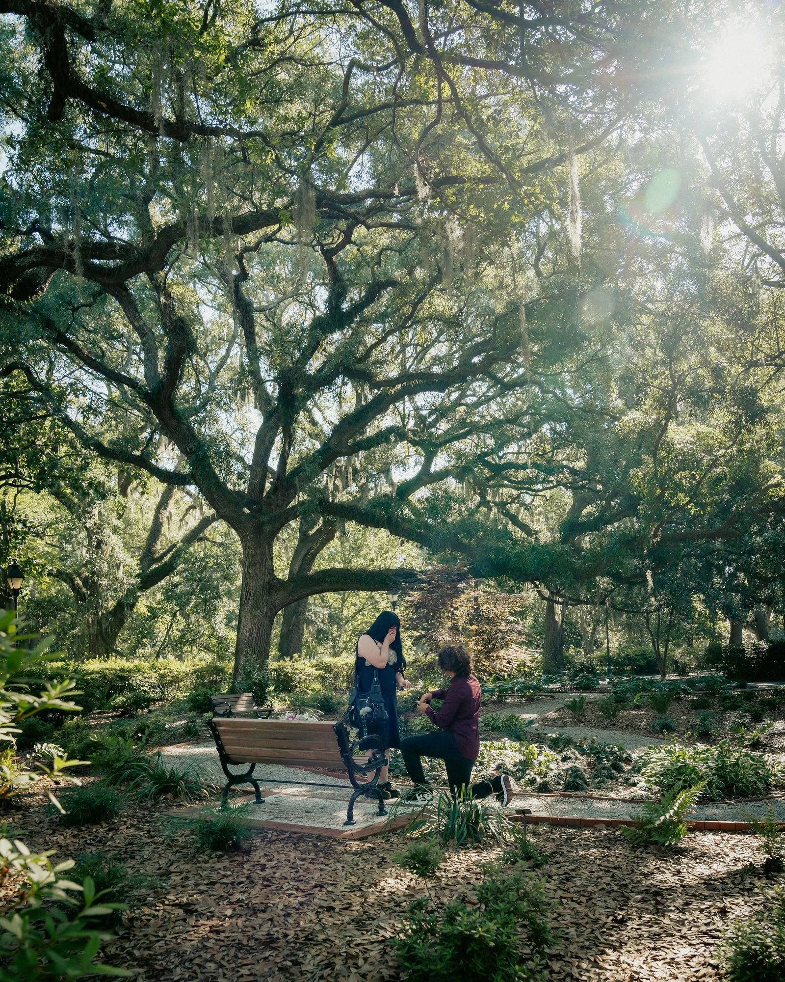 proposal surprise engagement forsyth park savannah ga proposal photographer.jpg