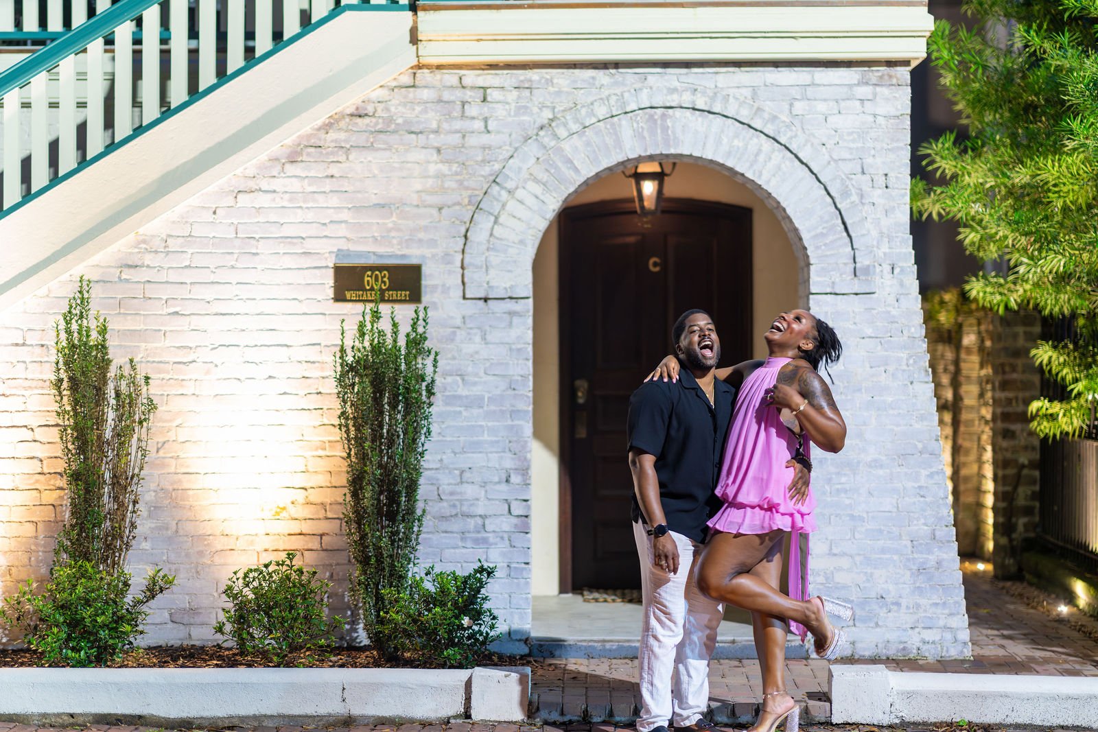 surprise proposal evening forsyth park savannah ga proposal engagement photographer photography.jpg