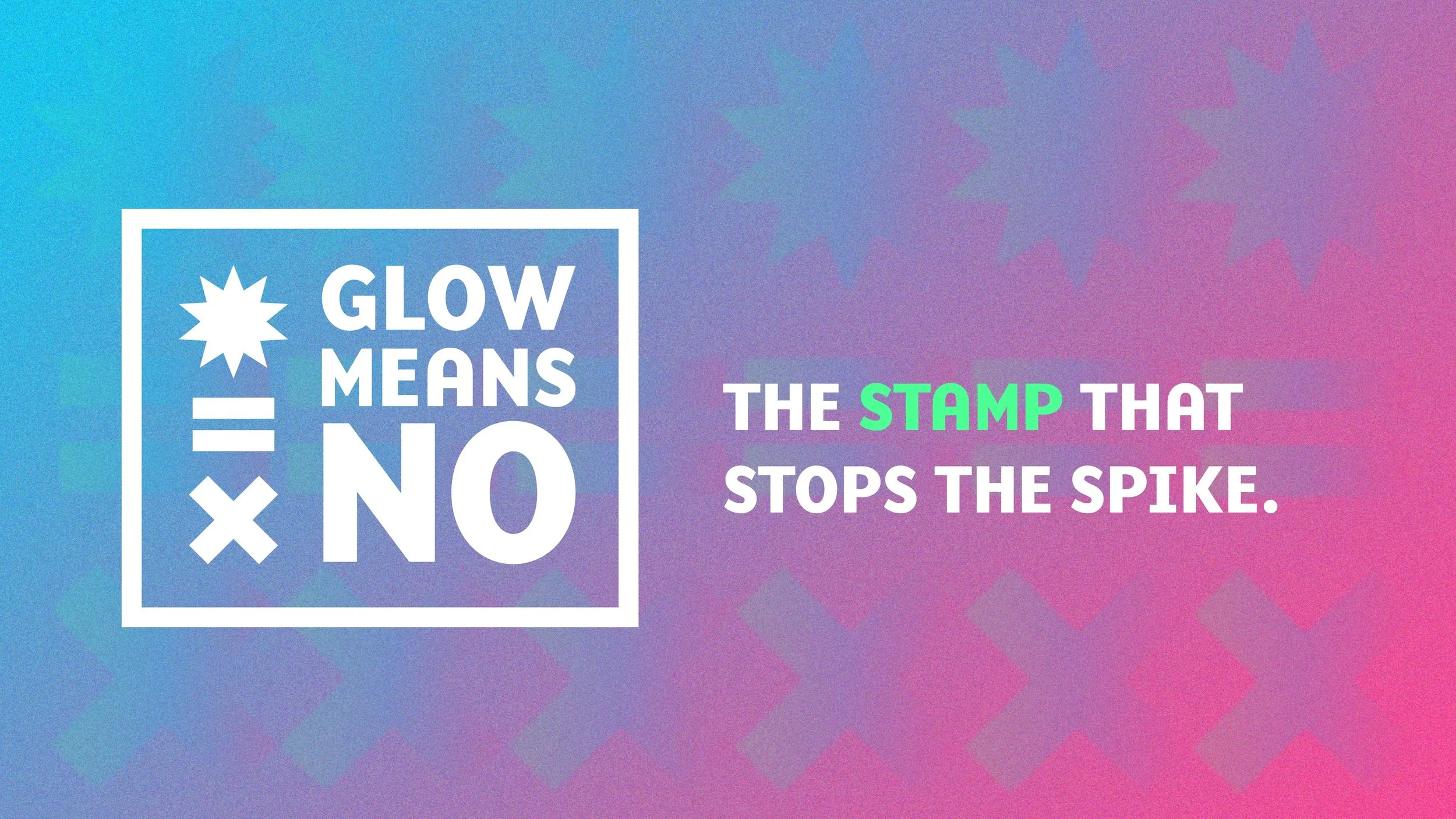 GLOW MEANS NO x Bombay Sapphire