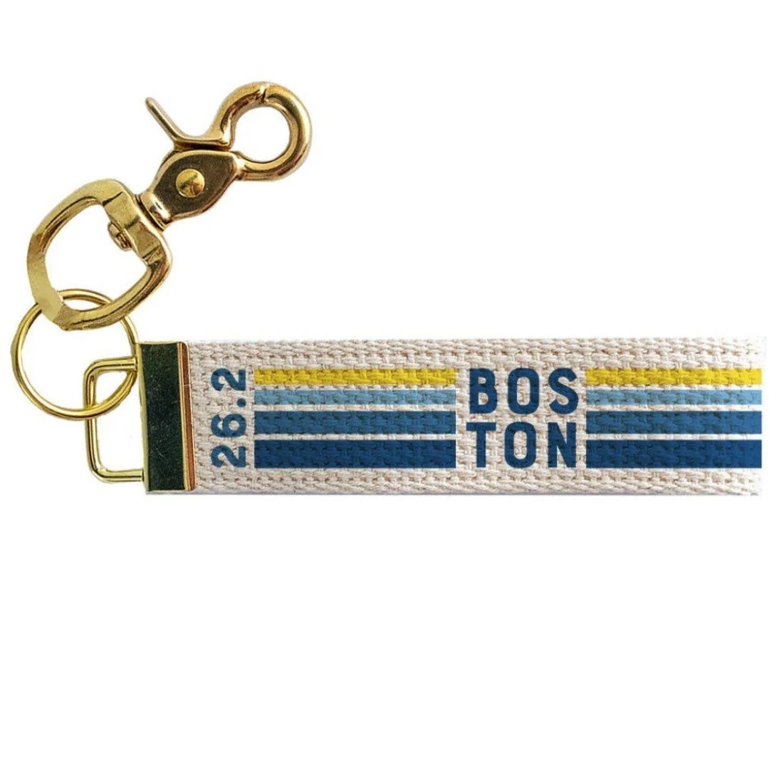 A small detail, a big moment. These keychains were made with the Boston Marathon in mind&mdash;thoughtful, practical, and a little something special to mark the miles, the memories, and the accomplishment. Perfect for gifting your favorite runner (in