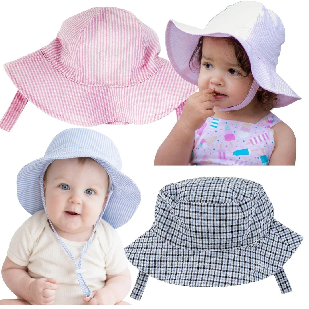 Sweet summertime style ☀️💙🩷

These adorable gingham baby sun hats are here in shop in the prettiest shades of pink and blue! Perfect for sunny strolls, beach days, and all the cute summer moments ahead.

Tiny hats, major cuteness 🧺✨
Shop in store 
