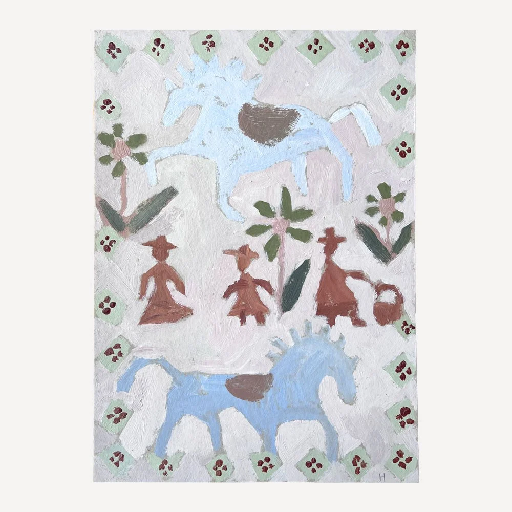 A pastel day in the fields.