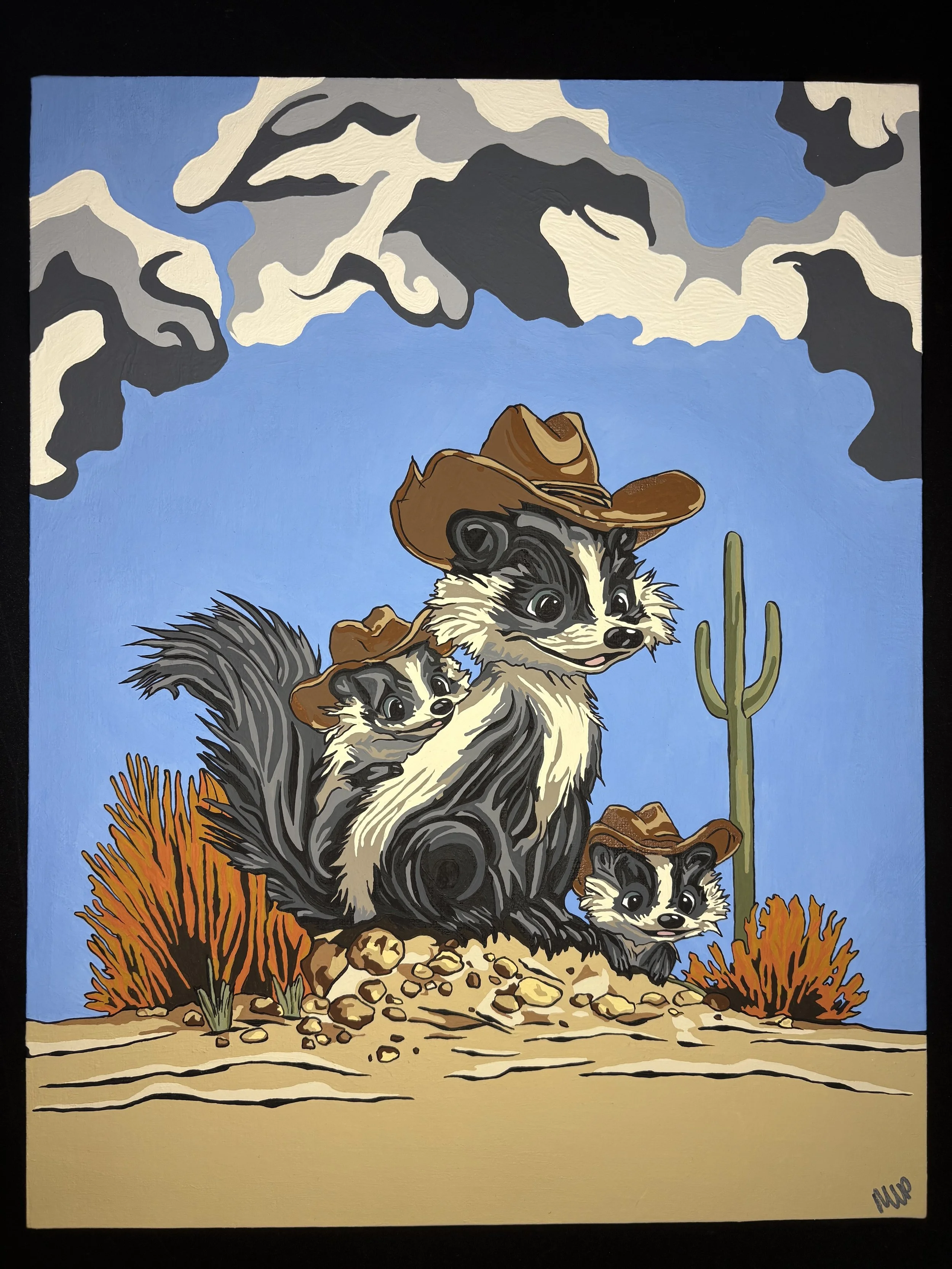 Theora Ellie Theodore Favre Original Painting