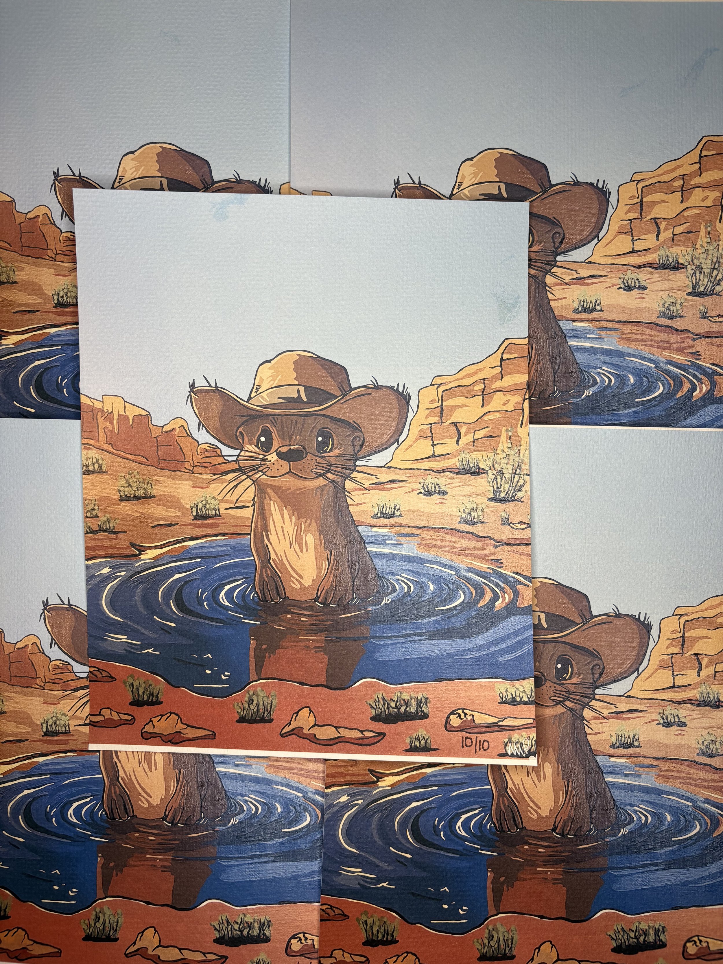 Dr. Oscar Otterman Blemished Print