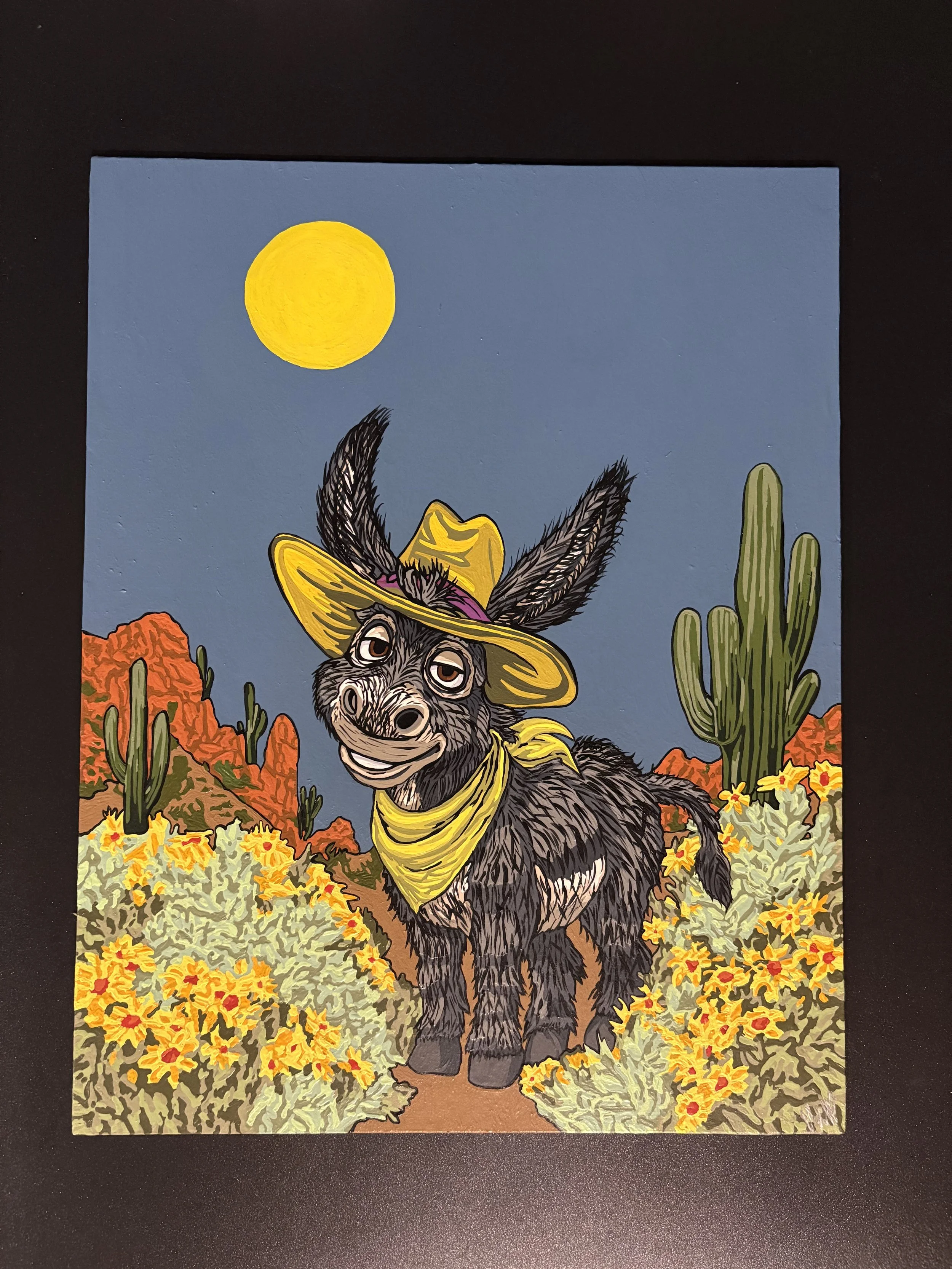 Lionel Langley Original Painting