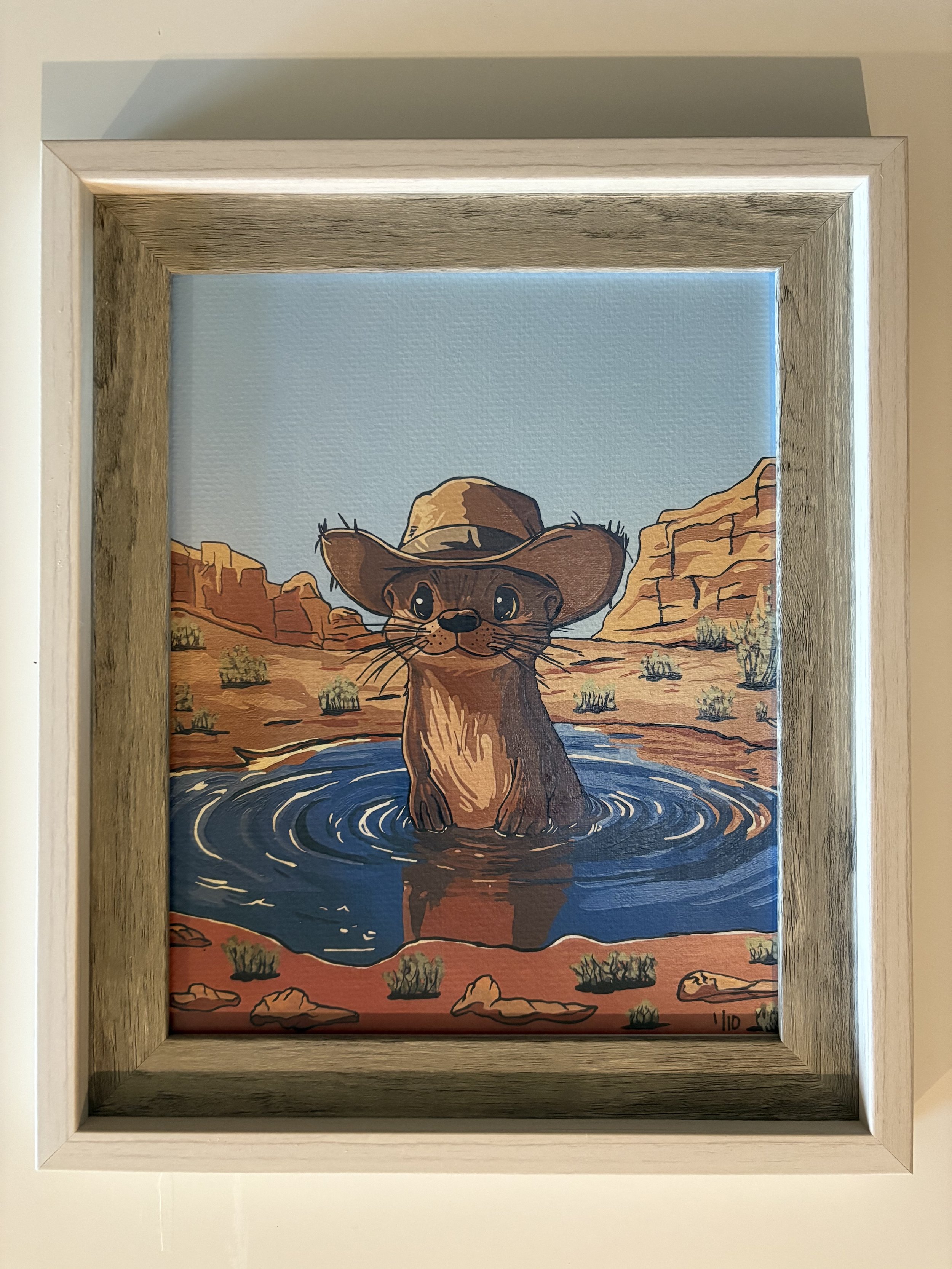 Dr. Oscar Otterman Deluxe Frame Print