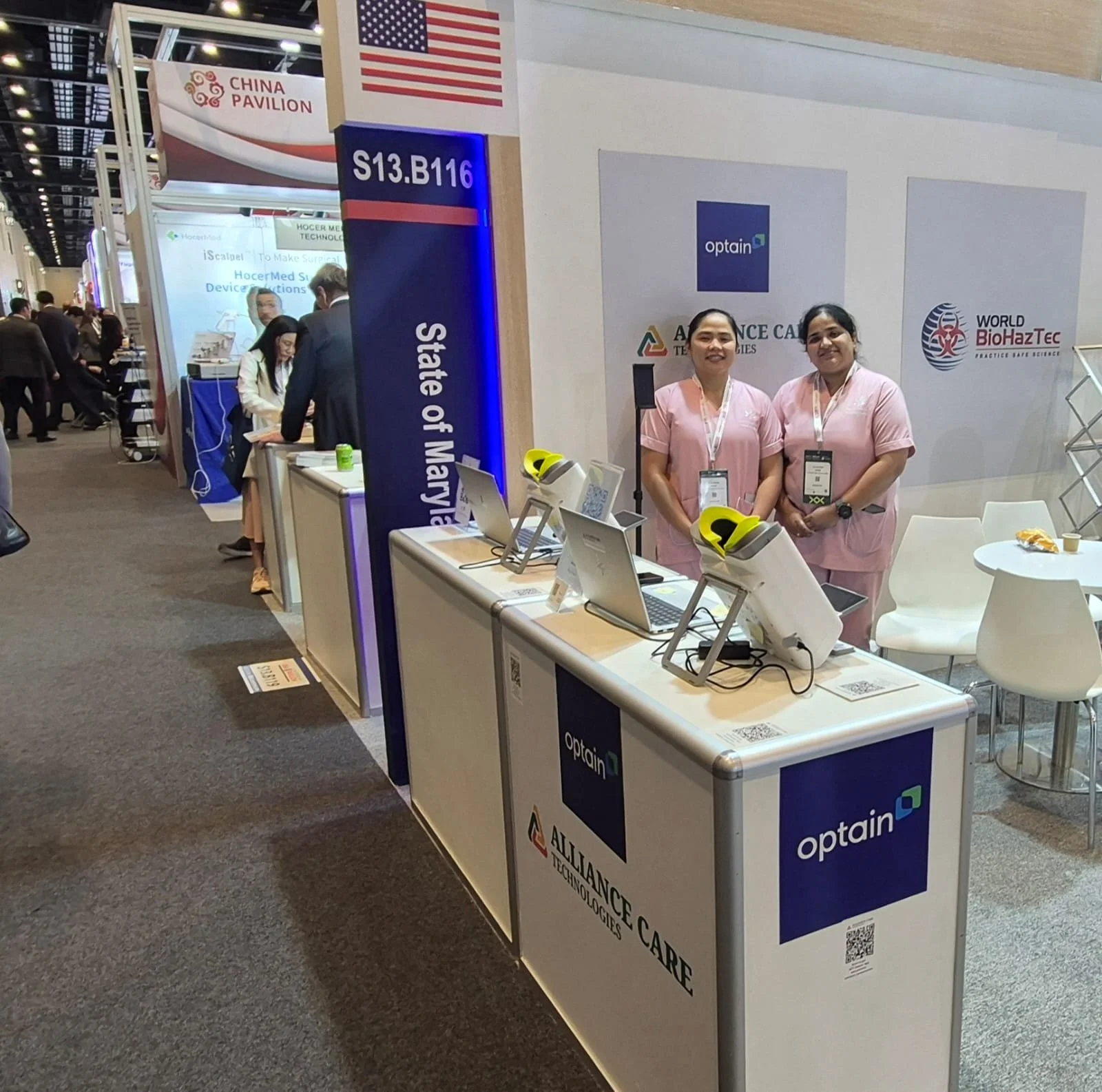 Alliance Care Technologies Participates in the Maryland State Booth at WHX Dubai