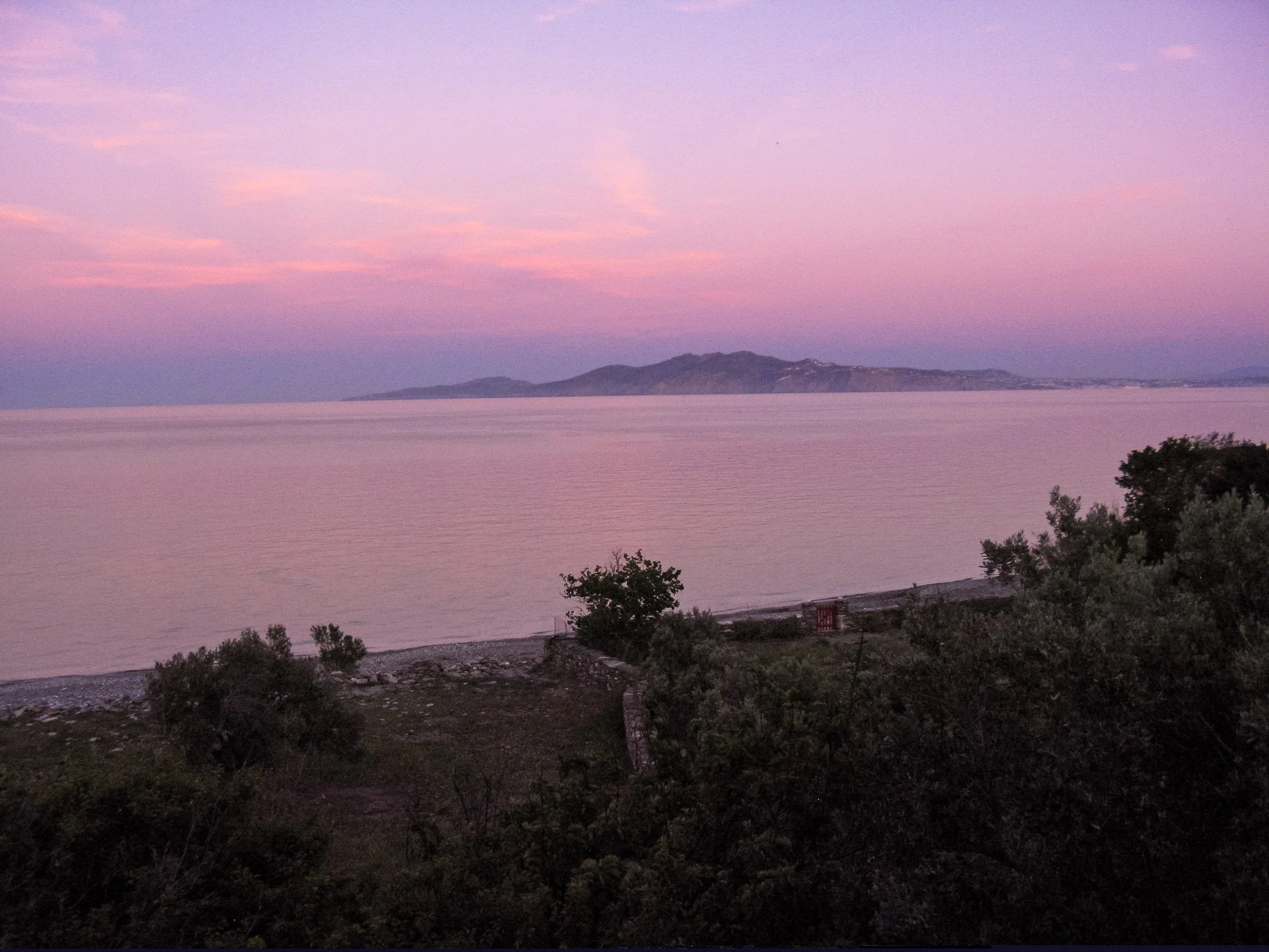 The Magical Colors of the Sunset