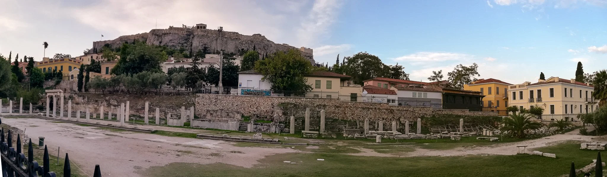 THE PANORAMIC VIEW OF PLAKA