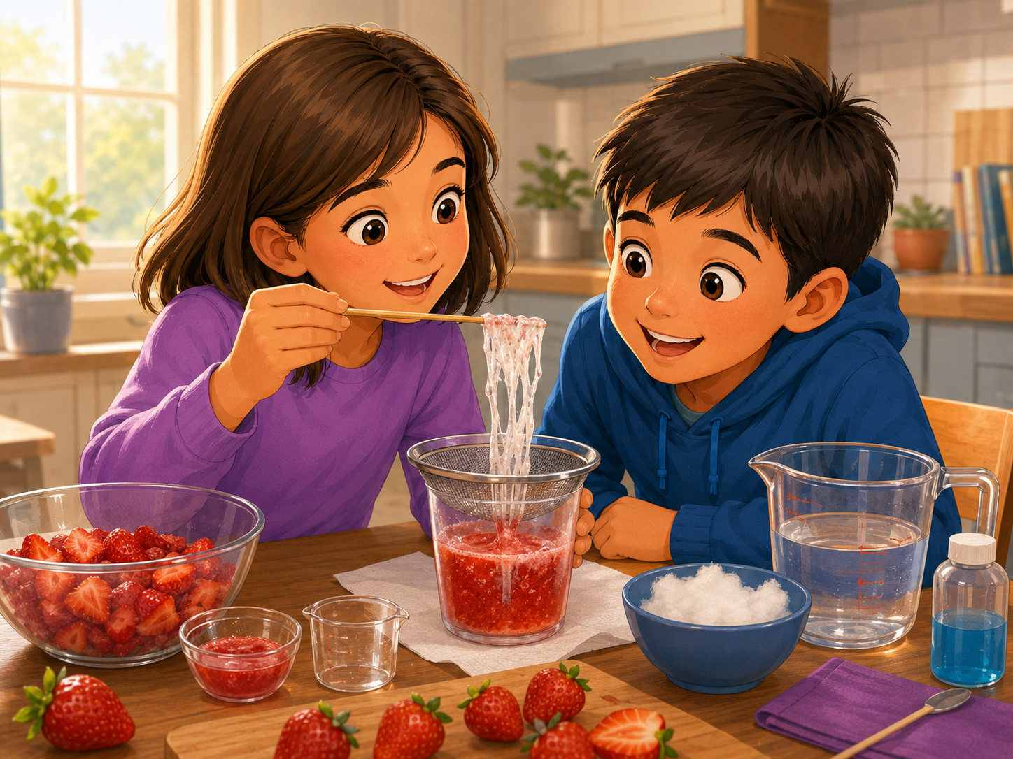 Strawberry DNA Extraction
