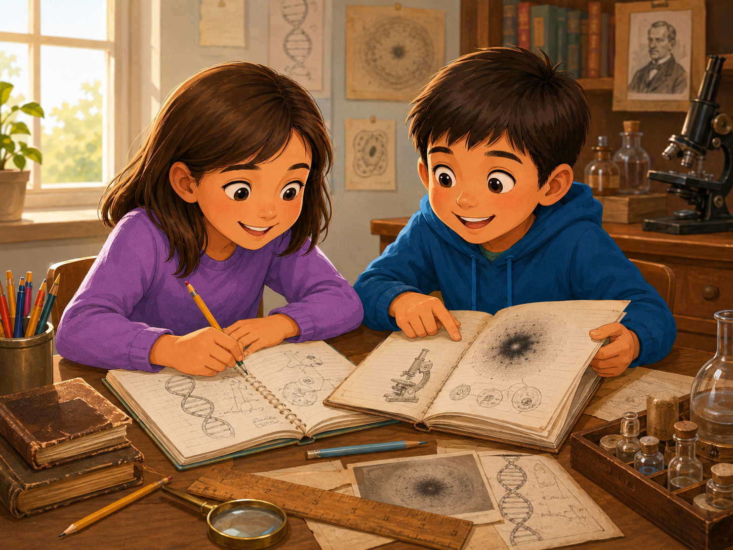 Build a 1951 Laboratory Notebook
