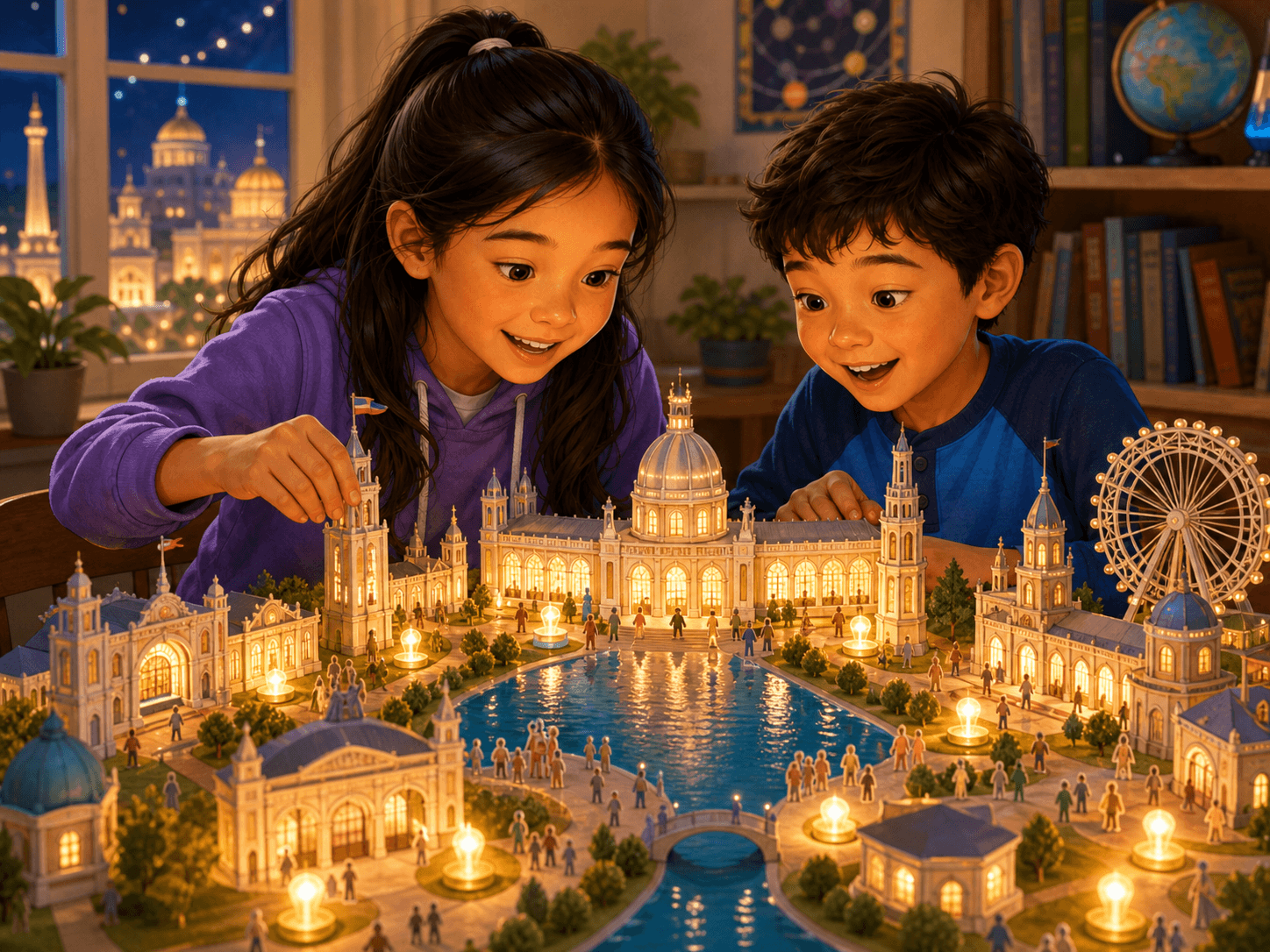 World’s Columbian Exposition Light Display