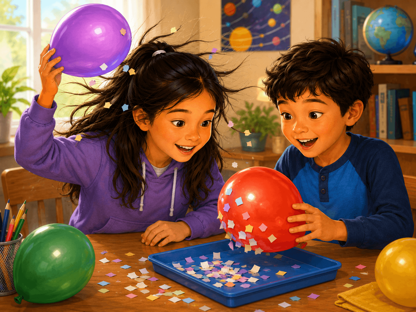 Static Electricity Balloon Lab
