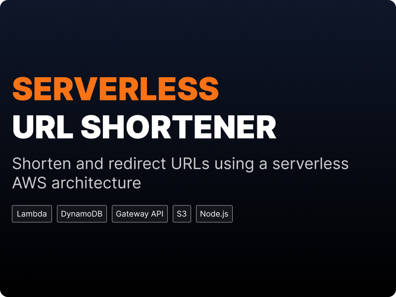 Serverless URL Shortener