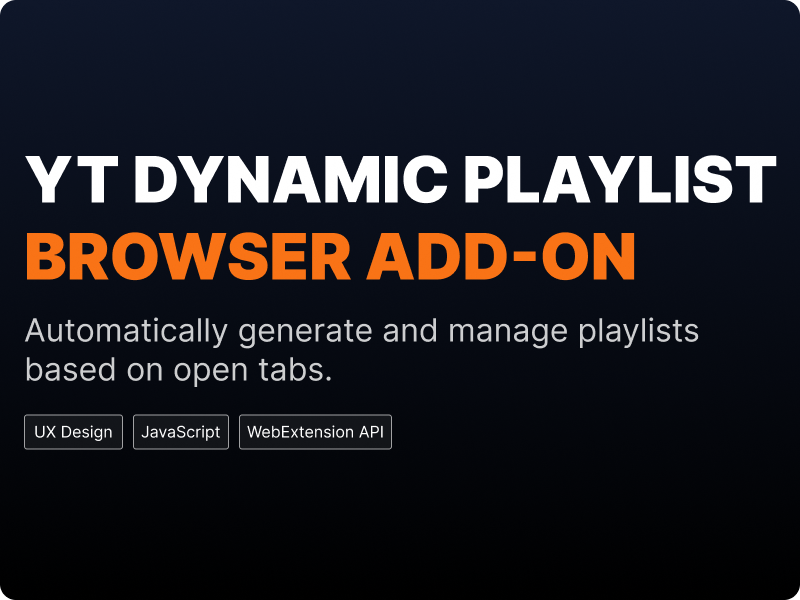 YouTube Dynamic Playlist