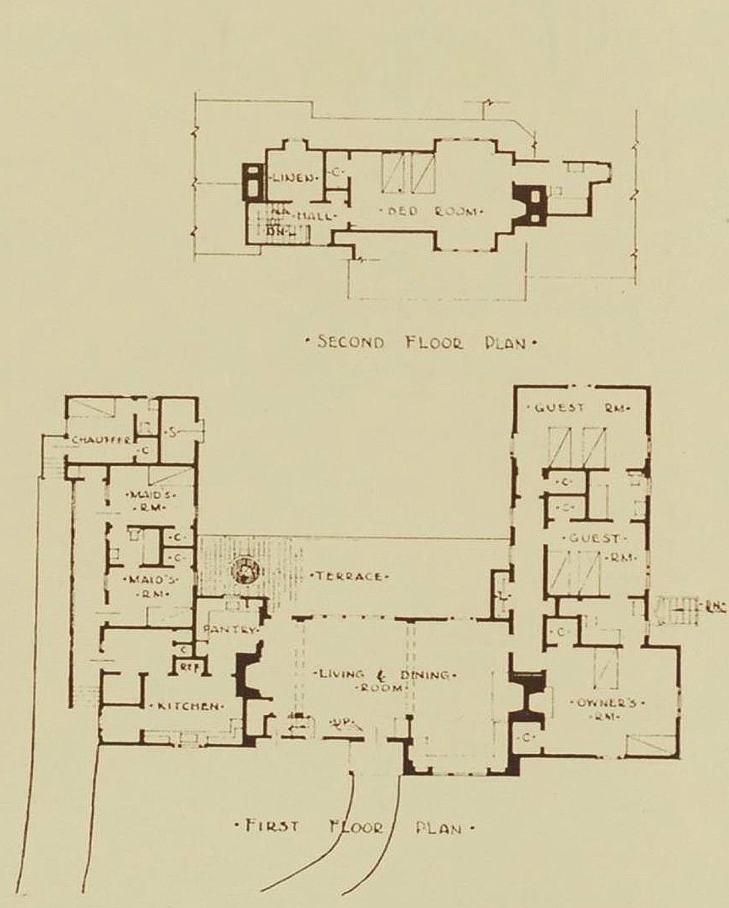 In the early 1930s, prominent Los Angeles attorney and businessman Stuart O&rsquo;Melveney (1888-1974) would tap architect Reginald Johnson to design a mountain retreat for himself and his wife, Isabel, in the fashionable mountain resort town of Lake
