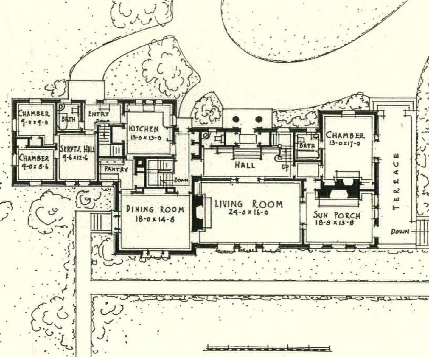 For our final Lawrence and Holford⁠-designed home, let&rsquo;s dive into the residence of Mr. and Mrs. Earl C. Bronaugh⁠, an Arts and Crafts style home located in Milwaukie, Oregon⁠. The home was designed to take advantage of its sweeping views out o