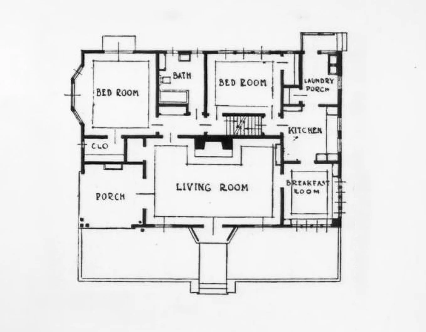 For Mr. and Mrs. H. W. Munn, Marston, Van Pelt &amp; Maybury would design an economically sized home in the Flintridge neighborhood of what would become La Canada-Flintridge. Rather than the popular Spanish Colonial or Mediterranean Revival styles, M