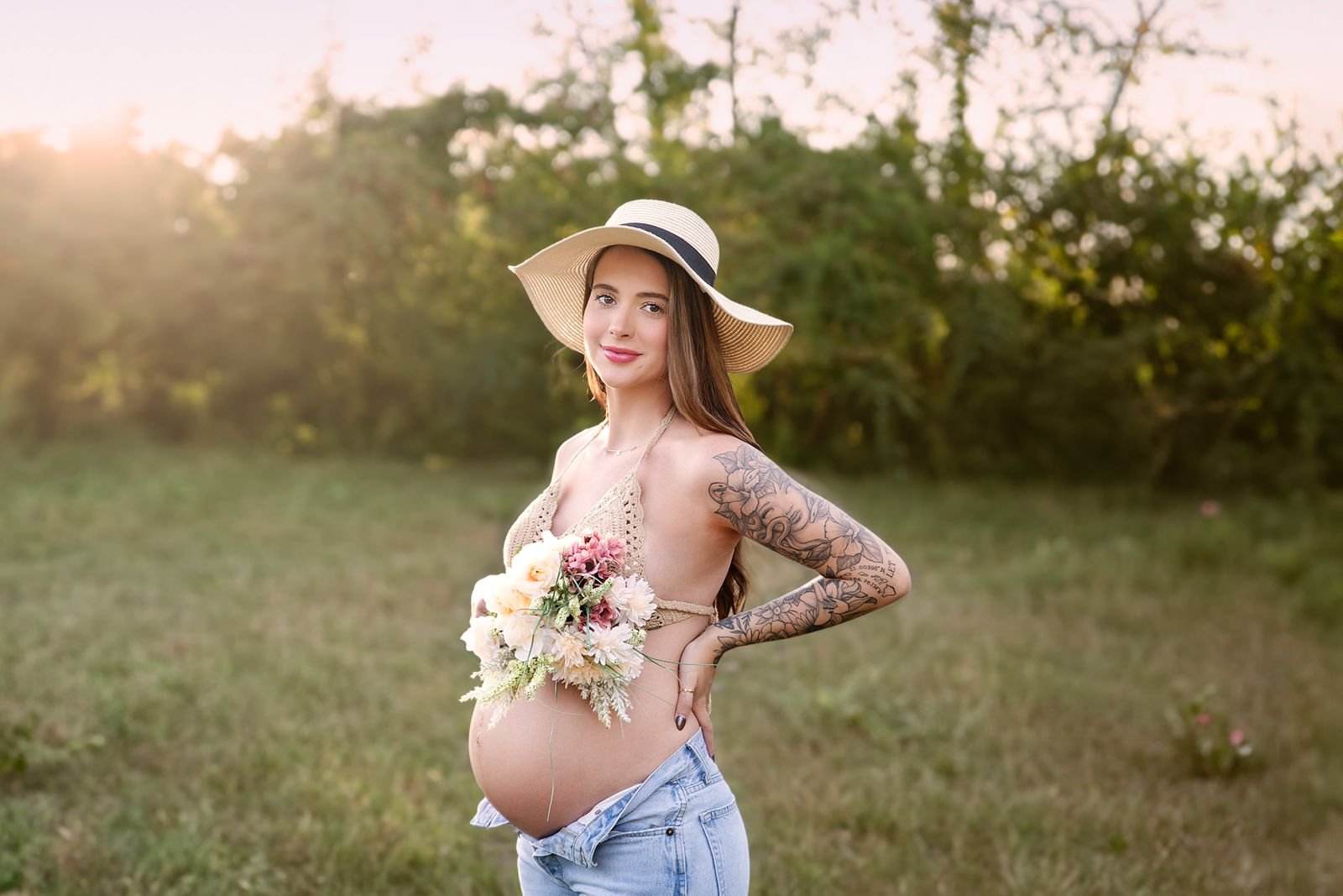 Blossoming Into Motherhood-LaPorte County Maternity Photographer.jpg