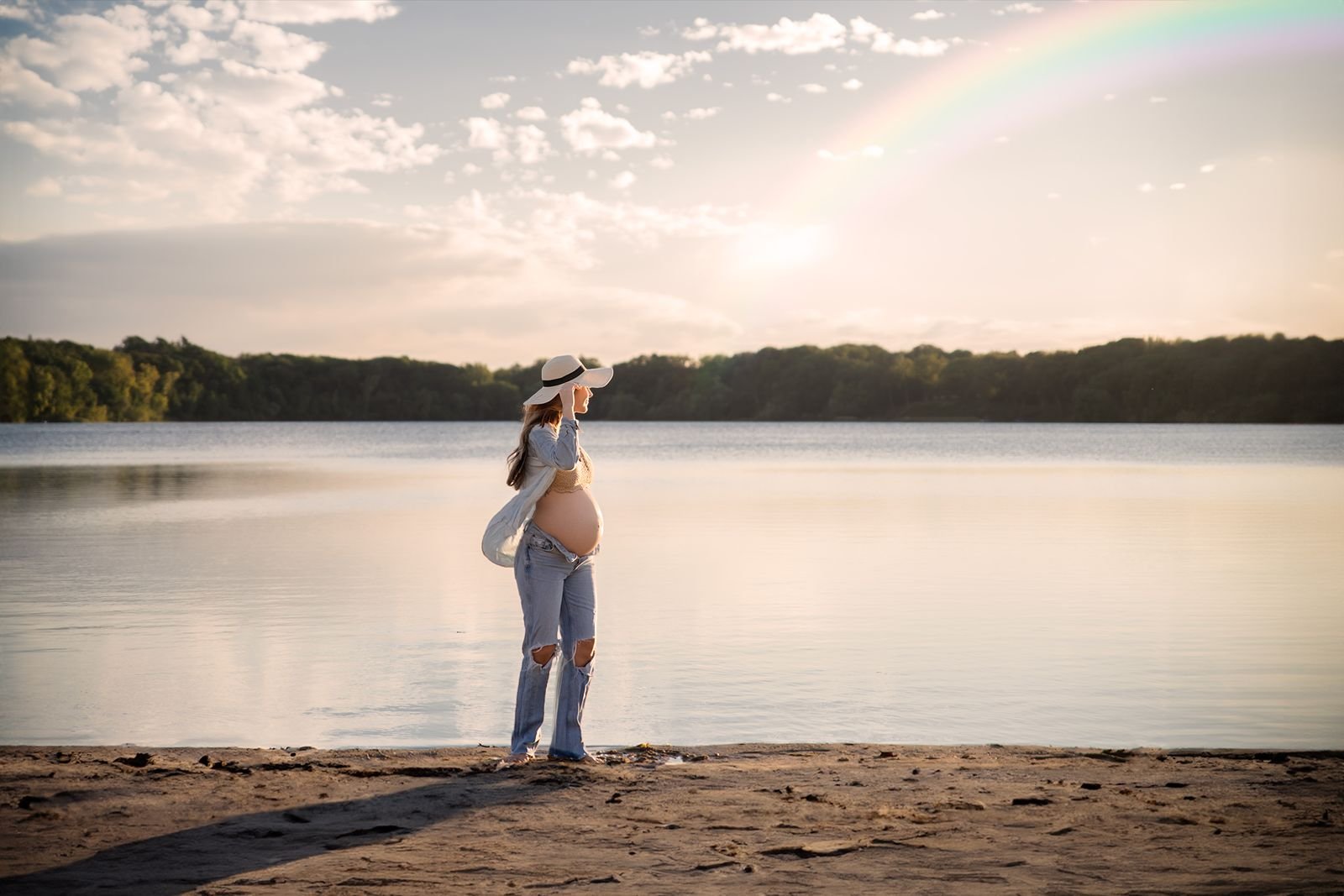 Rainbow- Laporte Indiana Maternity Photographer.jpg