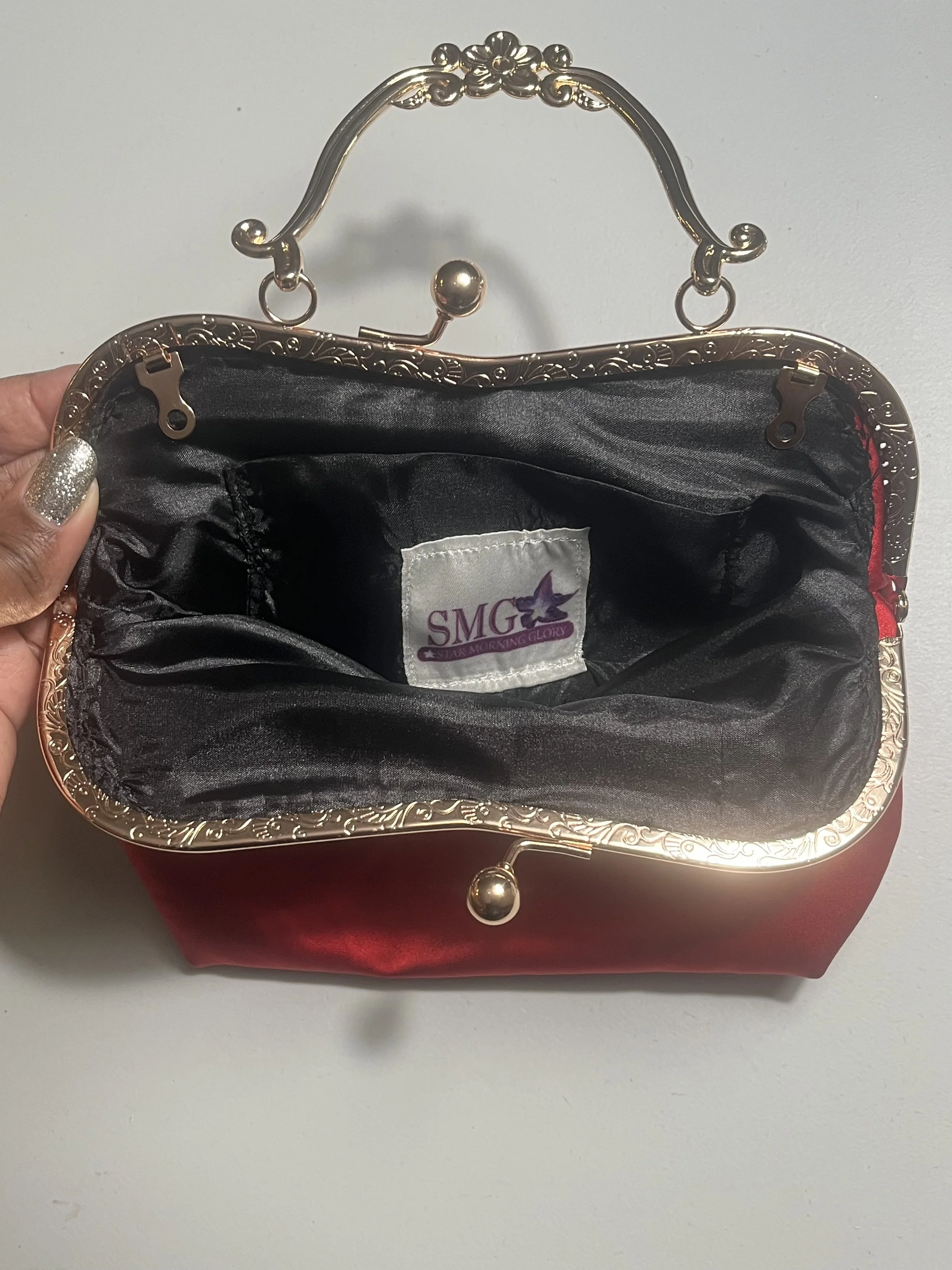Red Satin Purse 3 - open.jpeg