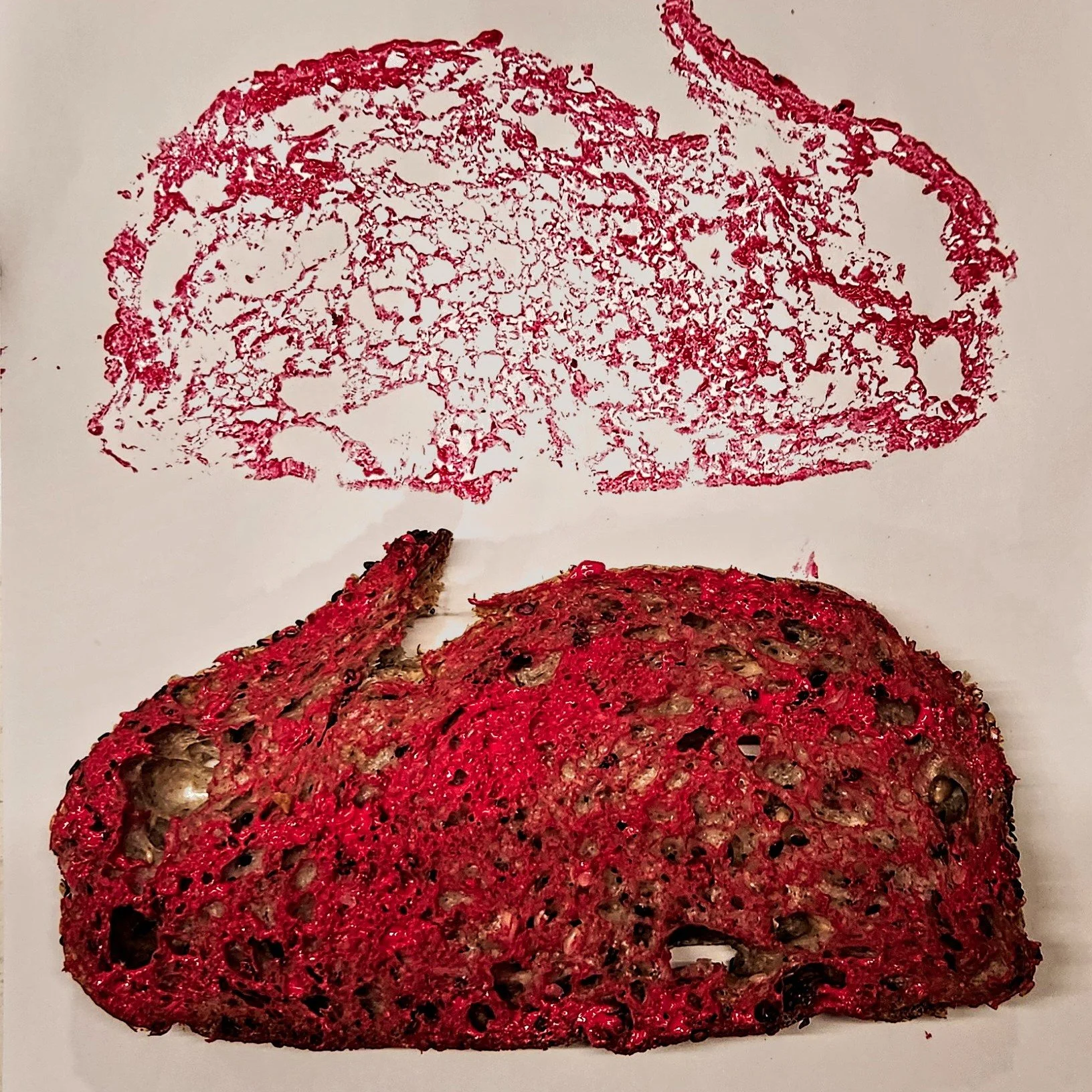 Our bread is so good, it doubles as art 🎨🍞
And yes, that is a Red Rabbit @redrabbitcoffeeco&hellip; now you know why it&rsquo;s called a rabbit cut 🐇✂️