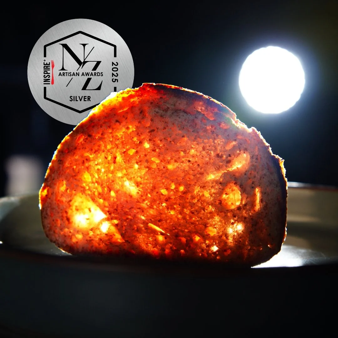 🥈 Triple Silver! 🥈

We&rsquo;re proud to share that all three of our sourdough loaves - Wheat, Wholemeal, and Multigrain - have each won Silver at the 2025 NZ Artisan Awards.

These awards are an independent recognition of quality and innovation, s