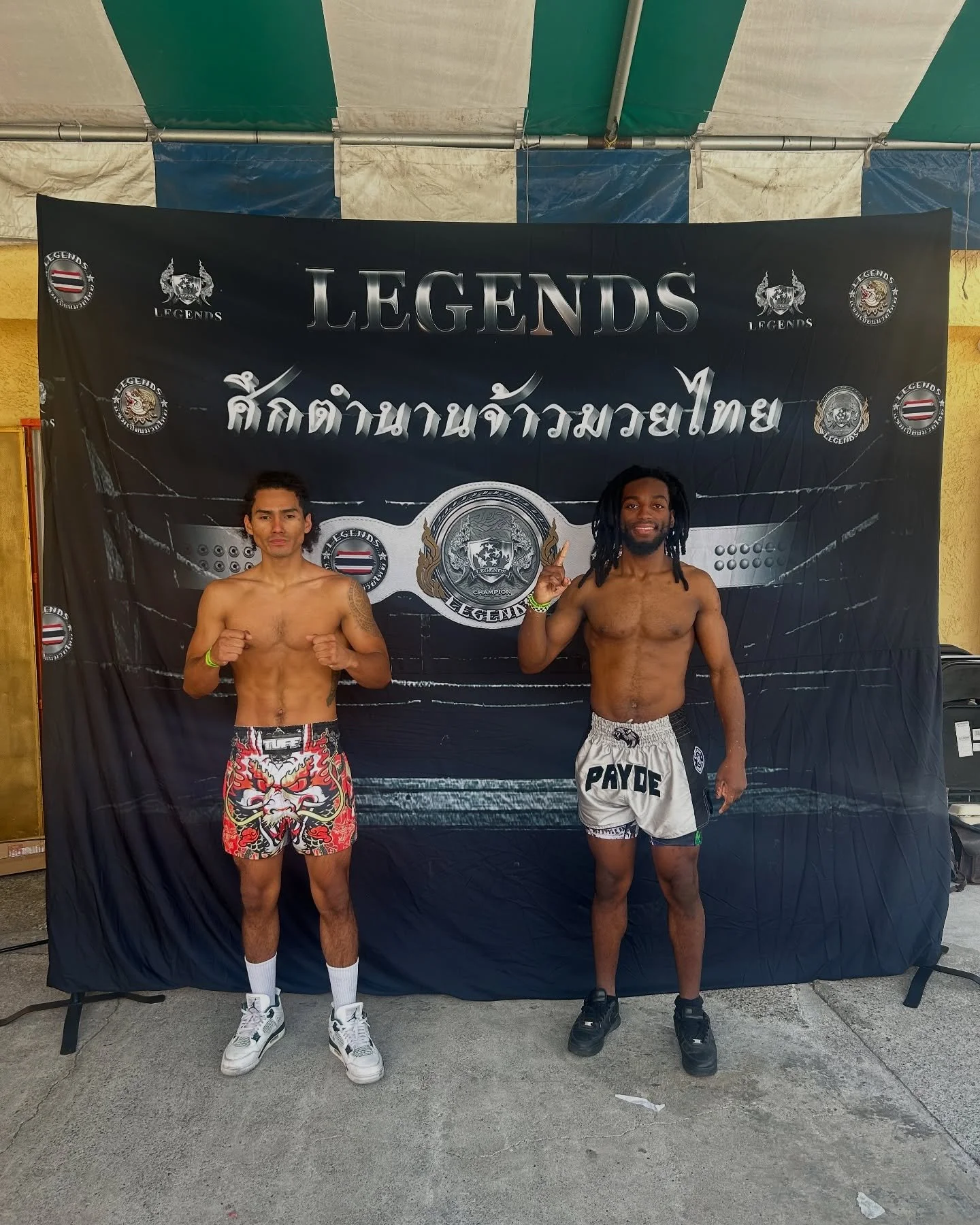 Preparation and weigh ins ✅ for @jay_bckndz1 and @thizz_is_kenneth  competing @legendspromotion tomorrow in Oakland. They are stepping in the ring representing our dojo @armadamma in our hometown, Come to support them and the rest of the team also co