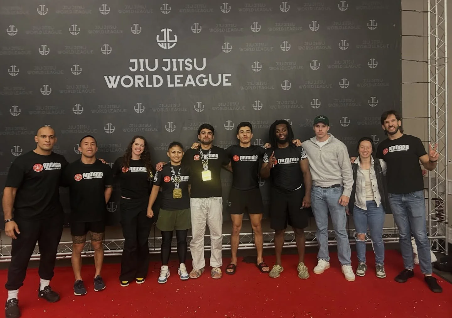 Another @jjworldleague weekend for the @armadamma Bjj competition team. We had Saleem, Jessie, Hicham, May, John Henry, Terrell, Alexis, Peter and Jeromahia representing our dojo. The team got some 🥇, gained ton of experience and had fun competing a